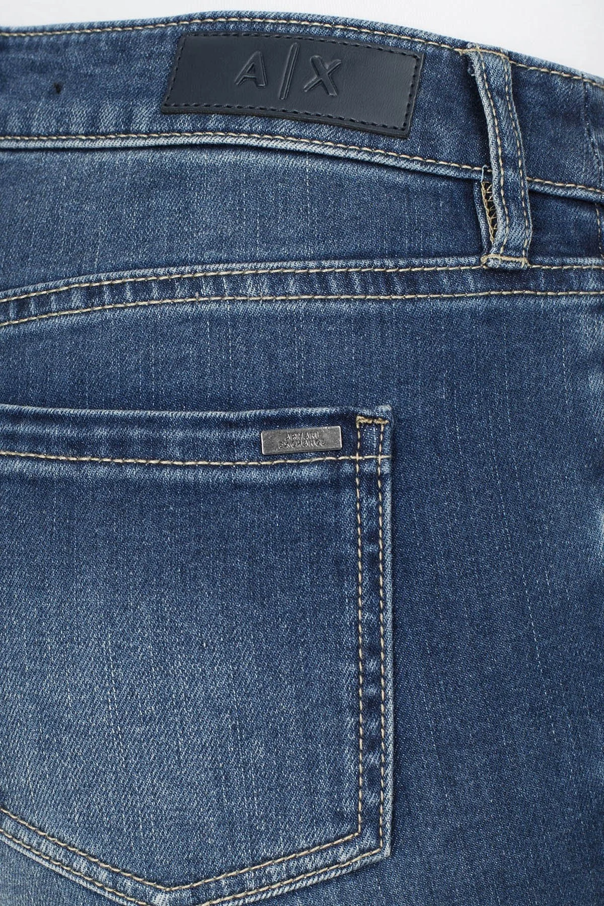 Armani Exchange J01 Jeans Bayan Kot Pantolon 8NYJ01 Y3AZZ 1500 LACİVERT - 8