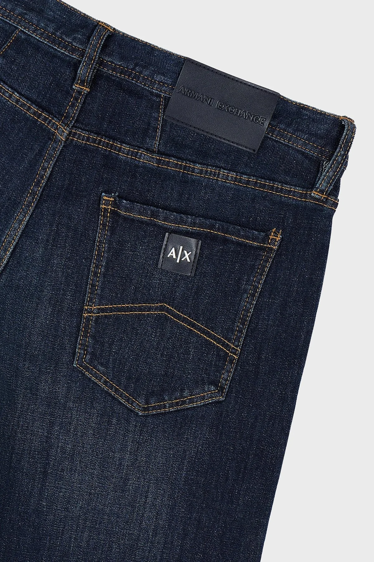 Armani Exchange J13 Düşük Bel Dar Paça Slim Fit Jeans Erkek Kot Pantolon 6RZJ13 Z18FZ 1500 LACİVERT - 6