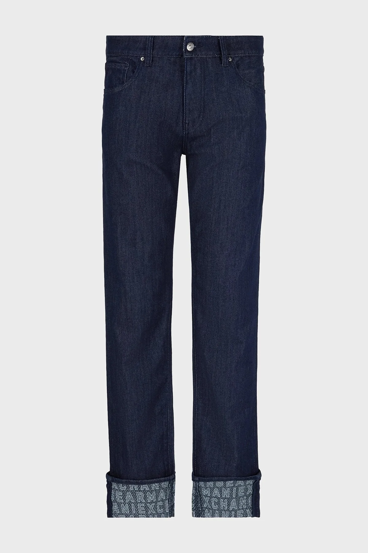 Armani Exchange J13 Normal Bel Regular Fit Jeans Erkek Kot Pantolon 3DZJ13 Z1XKZ 25FR LACİVERT - 5