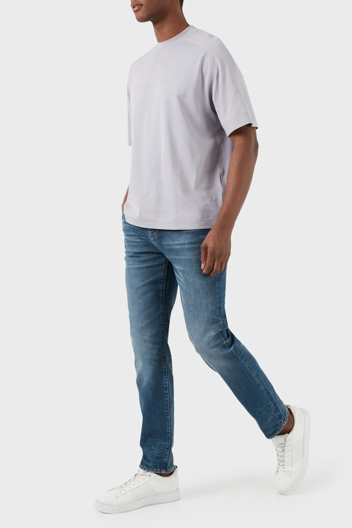 Armani Exchange J13 Pamuklu Slim Fit Jeans Erkek Kot Pantolon 3DZJ13 Z1YGZ 1500 MAVİ - 5