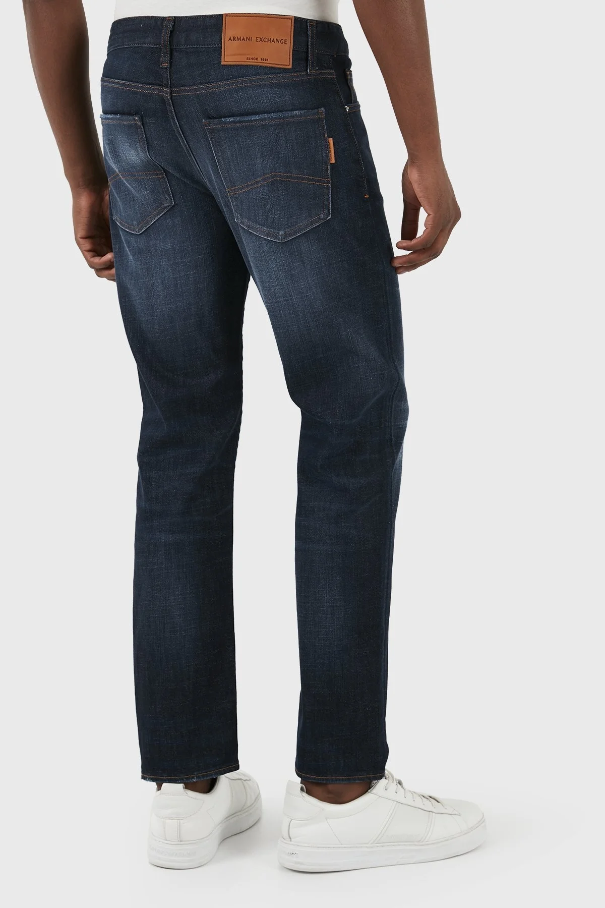 Armani Exchange J13 Slim Fit Jeans Erkek Kot Pantolon 3DZJ13 Z1YHZ 1500 MAVİ - 5