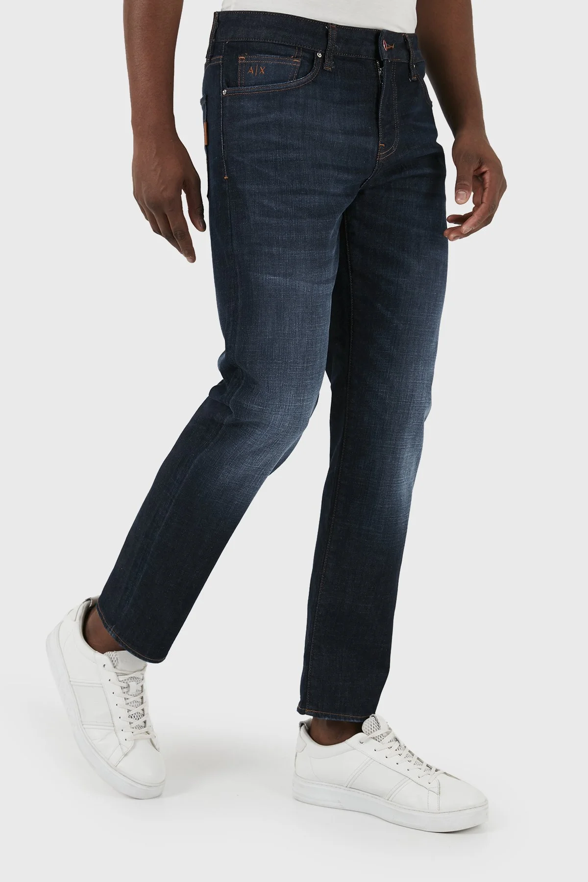 Armani Exchange J13 Slim Fit Jeans Erkek Kot Pantolon 3DZJ13 Z1YHZ 1500 MAVİ - 4