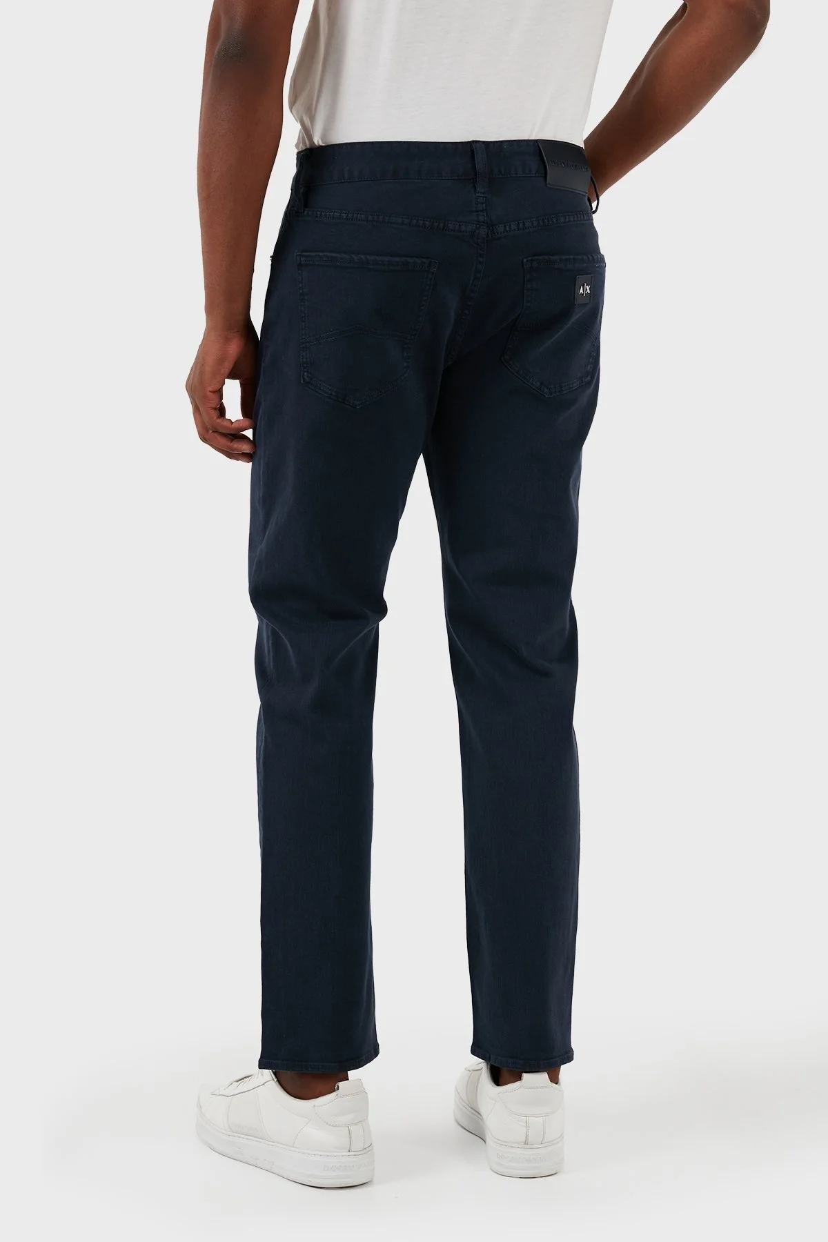 Armani Exchange J13 Slim Fit Yüksek Bel Jeans Erkek Kot Pantolon 3DZJ13 Z2AAZ 15CX LACİVERT - 6
