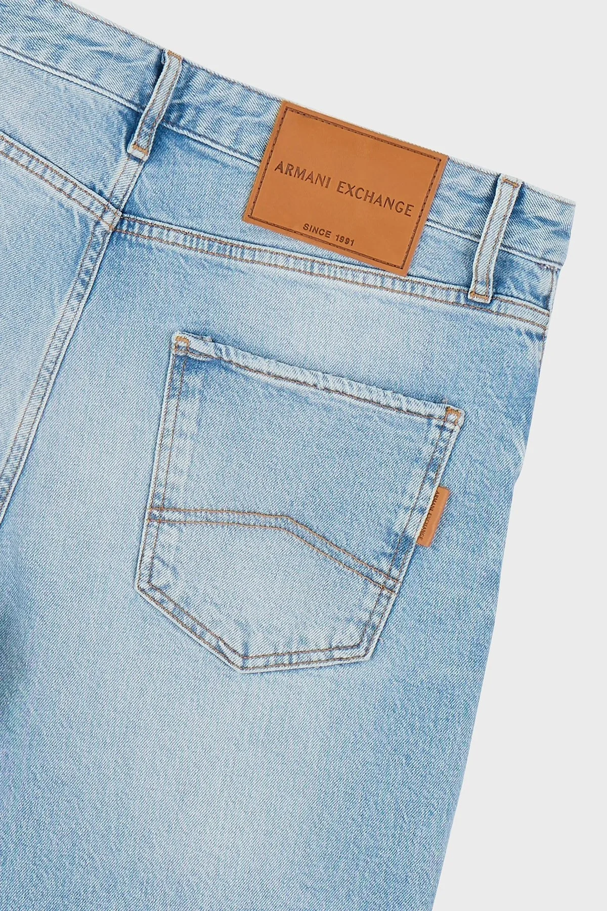 Armani Exchange J13 Streç Pamuklu Slim Fit Jeans Erkek Kot Pantolon 3DZJ13 Z1YFZ 1500 MAVİ - 6