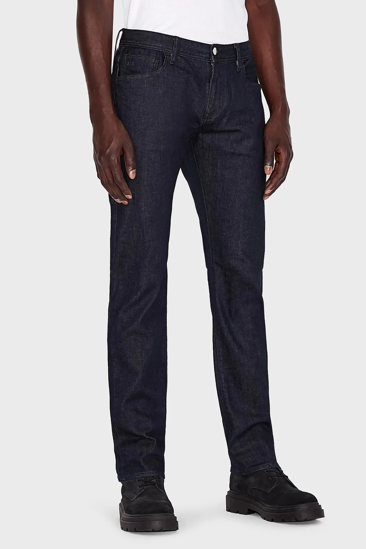 Armani Exchange J13 Streç Pamuklu Slim Fit Jeans Erkek Kot Pantolon 8NZJ13 Z1SAZ 55AA LACİVERT - 2