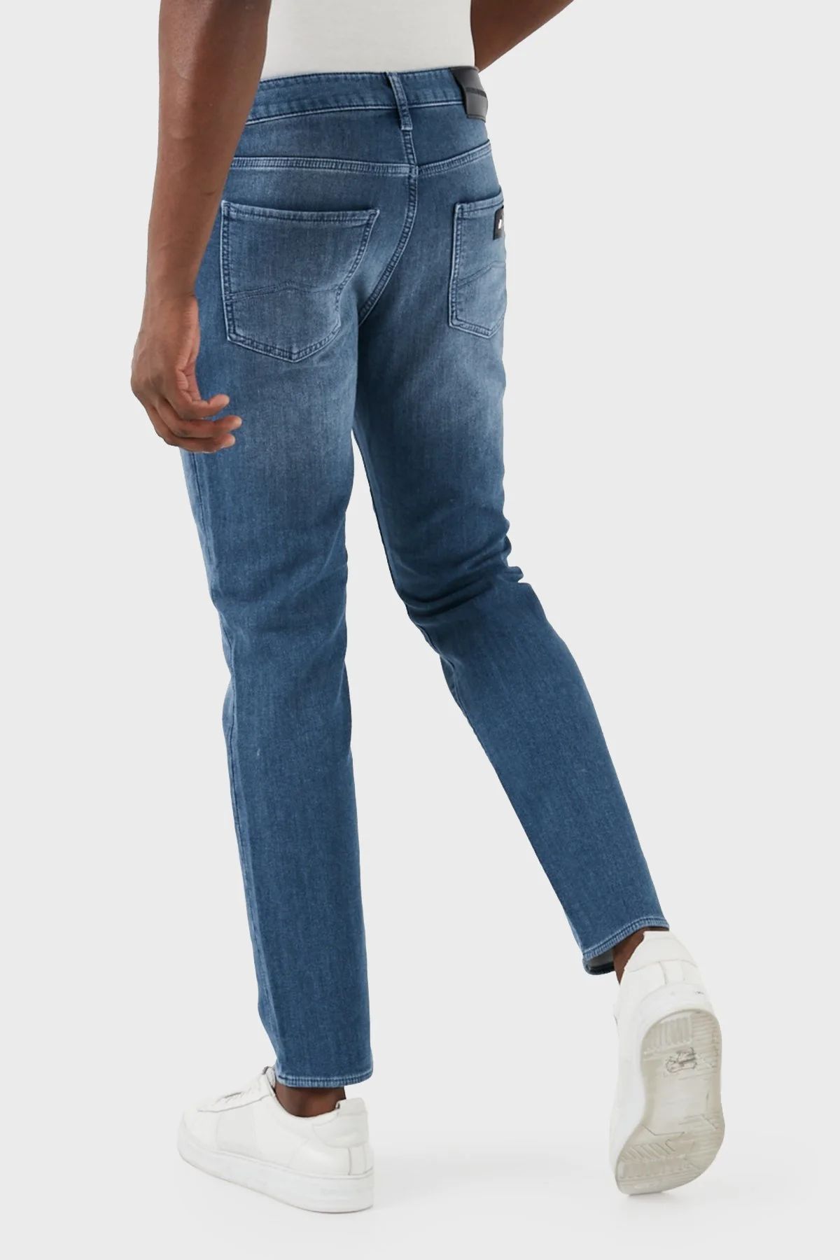 Armani Exchange J14 Normal Bel Slim Fit Jeans Erkek Kot Pantolon 3DZJ14 Z1TTZ 25EV MAVİ - 3