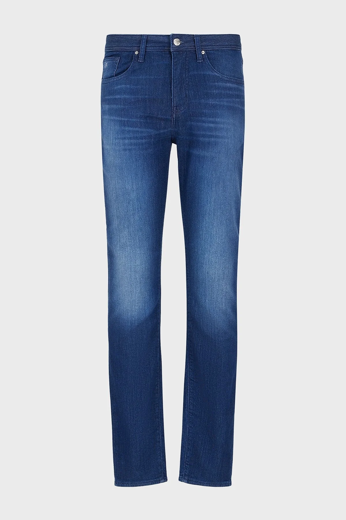 Armani Exchange J14 Normal Bel Slim Fit Jeans Erkek Kot Pantolon 3DZJ14 Z1TTZ 25EX LACİVERT - 6