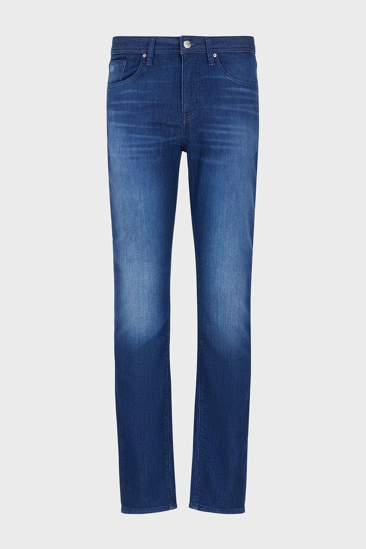 Armani Exchange J14 Normal Bel Slim Fit Jeans Erkek Kot Pantolon 3DZJ14 Z1TTZ 25EX LACİVERT - 6