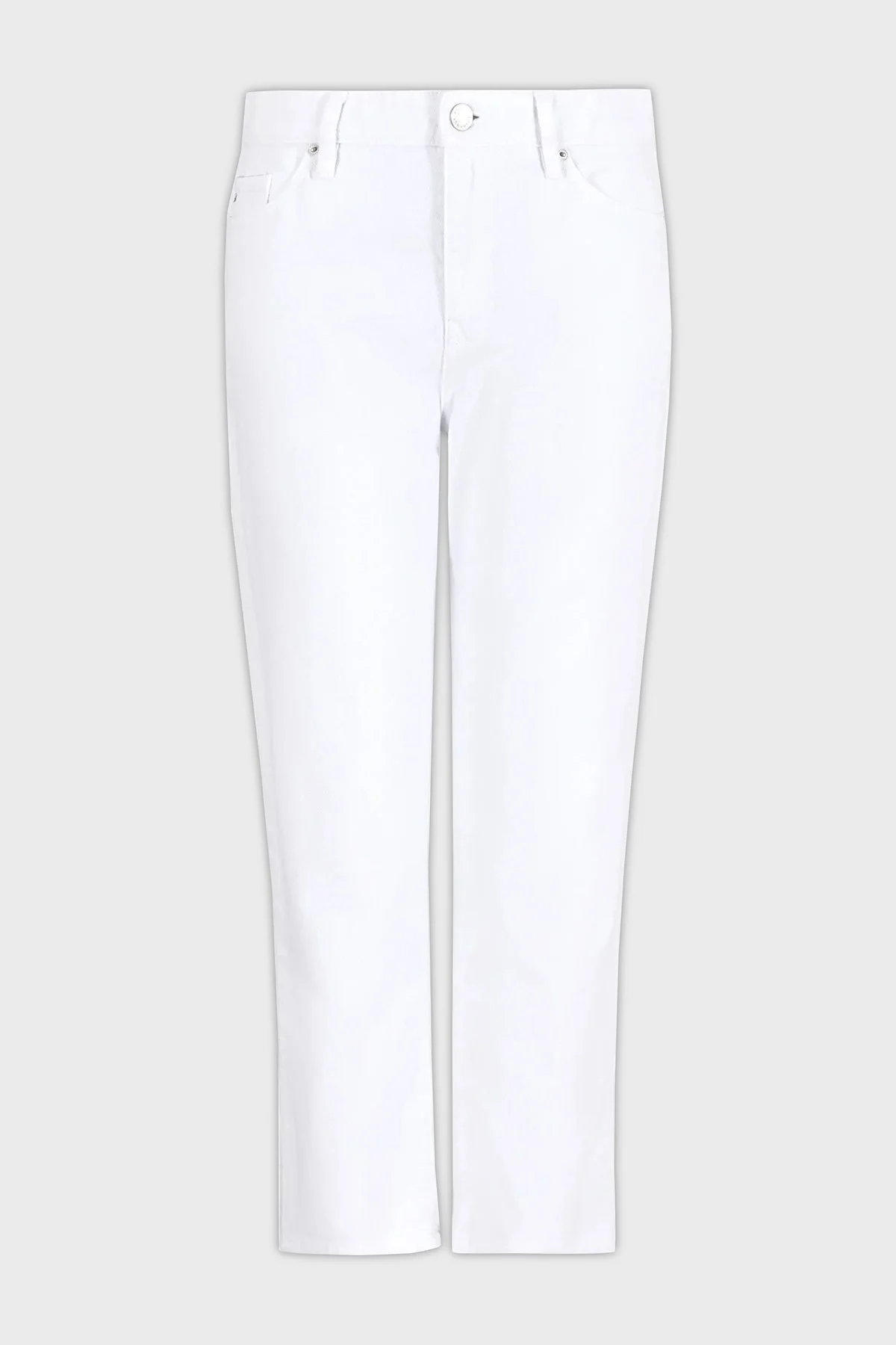 Armani Exchange J16 Boyfriend Kısa Paça Jeans Bayan Kot Pantolon 3DYJ16 Y15MZ 0104 BEYAZ - 5