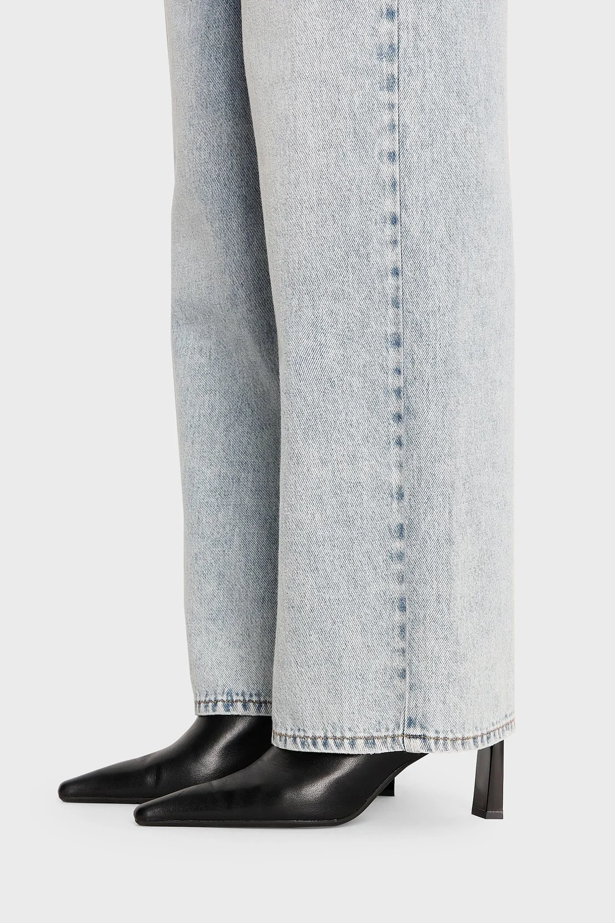 Armani Exchange J39 Süper Skinny Bol Paça Jeans Bayan Kot Pantolon 6RYJ38 Y11FZ 1500 MAVİ - 6