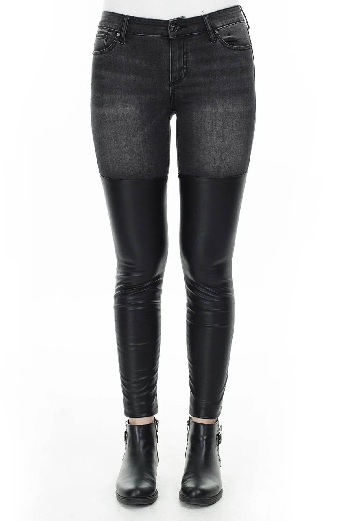 Armani Exchange J50 Jeans Bayan Kot Pantolon S 6GYJ50 Y2HQZ 0204 SİYAH - 2