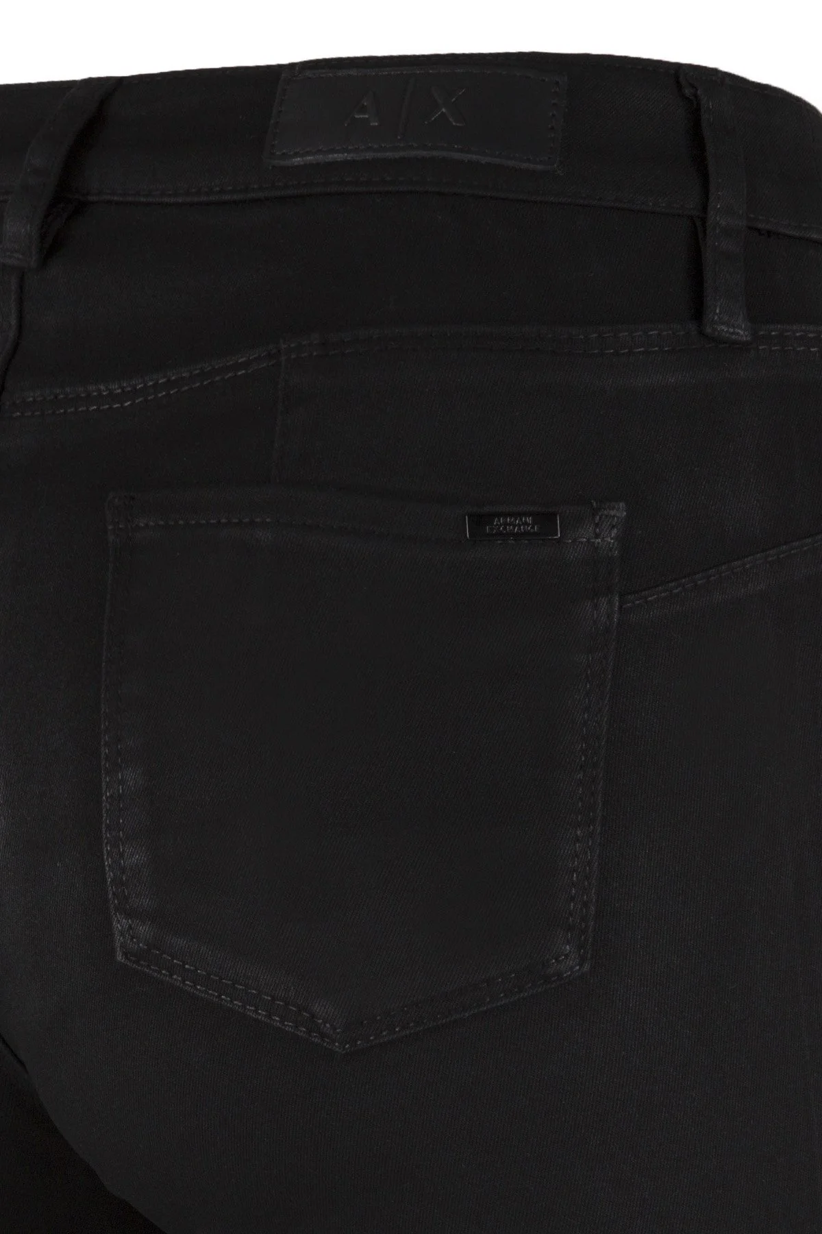 ARMANI EXCHANGE J69 JEANS Bayan Kot Pantolon 6ZYJ69 Y2EVZ 1200 SİYAH - 4