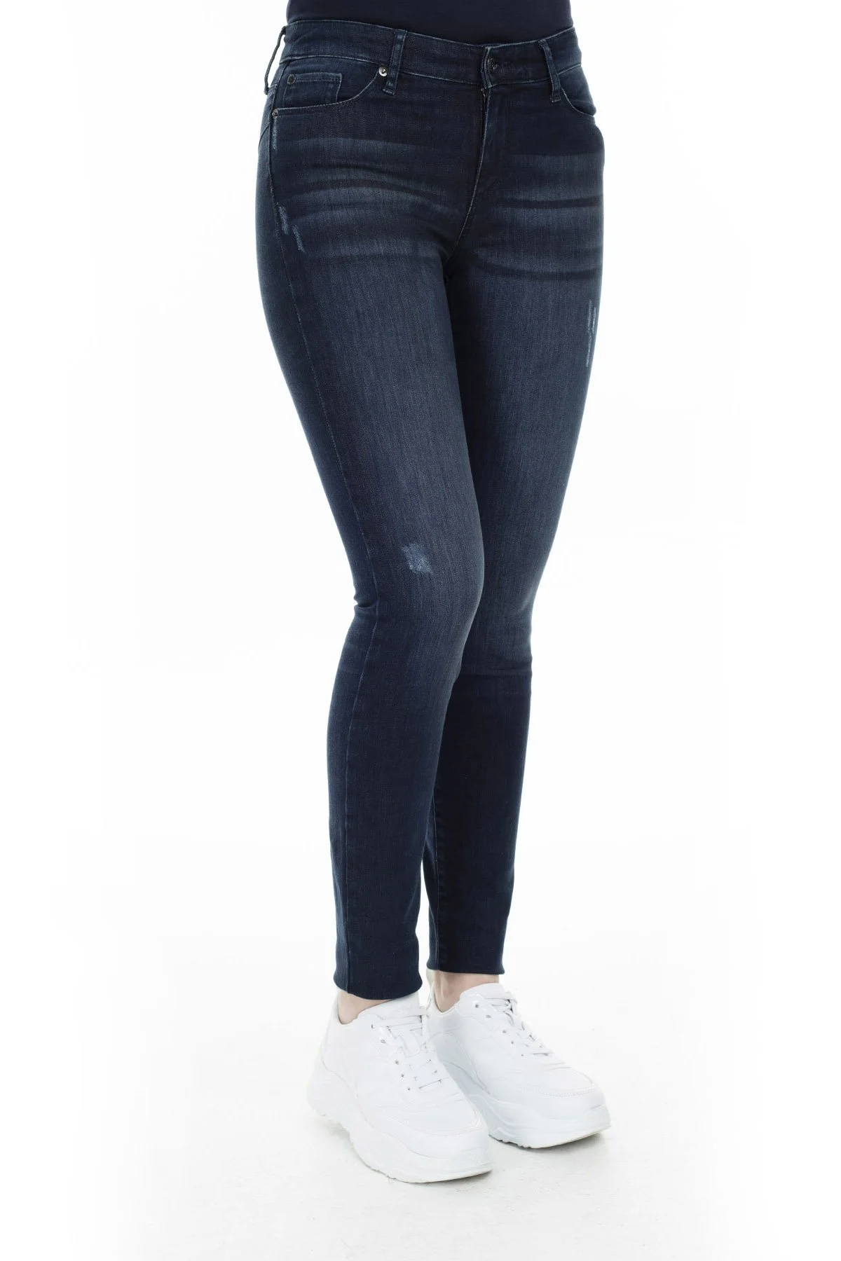 Armani Exchange J69 Jeans Bayan Kot Pantolon S 6GYJ69 Y2HJZ 1500 İNDİGO - 10