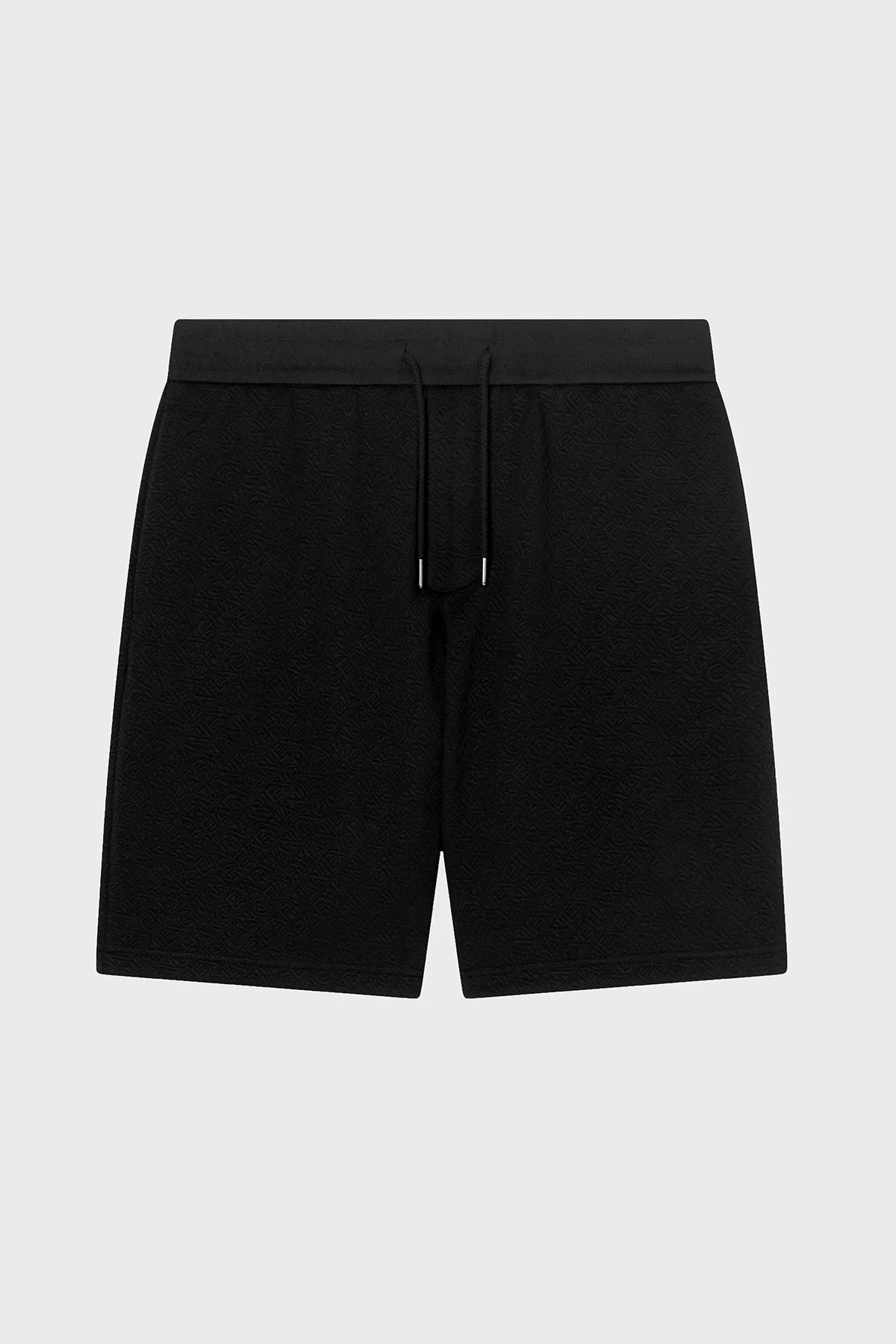 Armani Exchange Jakarlı Belden Bağlamalı Bermuda Short Erkek Pantolon XM002345 AF21862 UC001 Siyah - 5