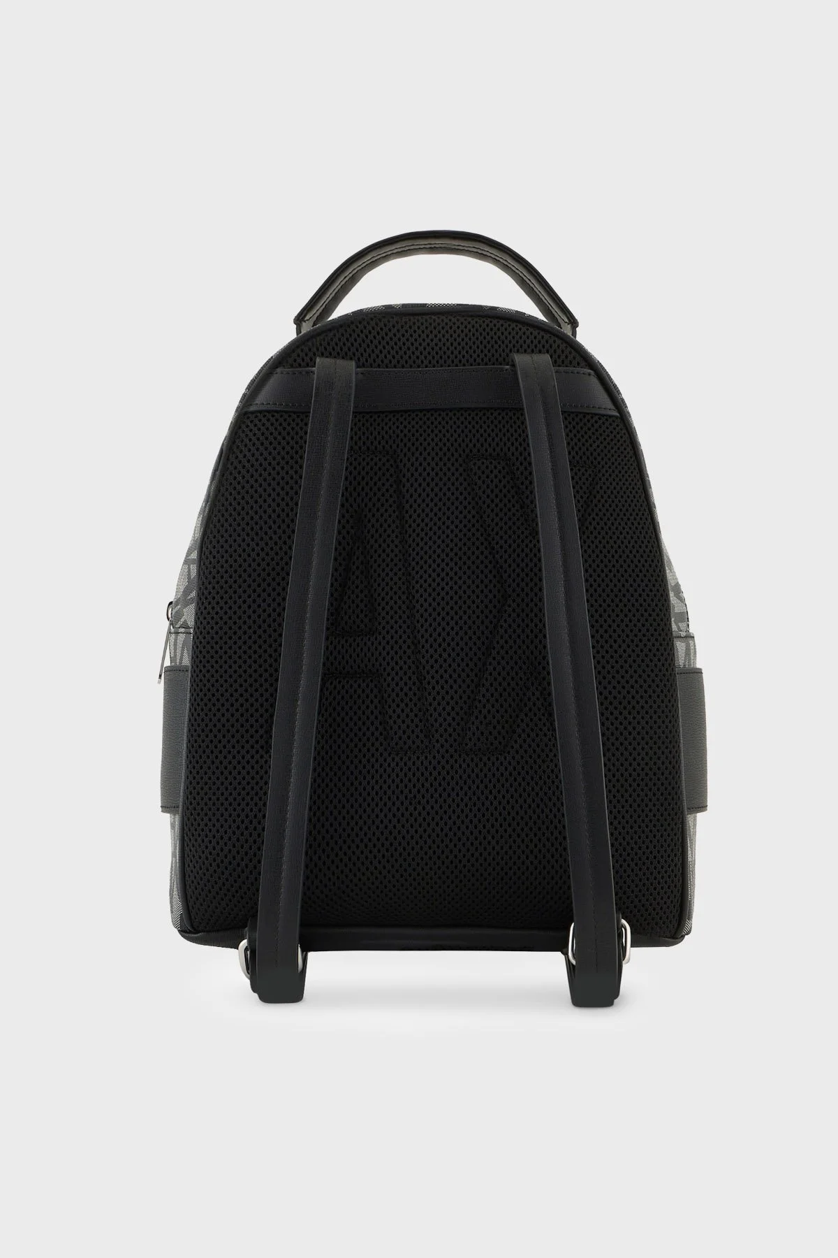 Armani Exchange Kabartma Logolu Ayarlanabilir Omuz Askılı Kadın Sırt Çantası 949153 3F742 00850 SİYAH-BEJ - 3