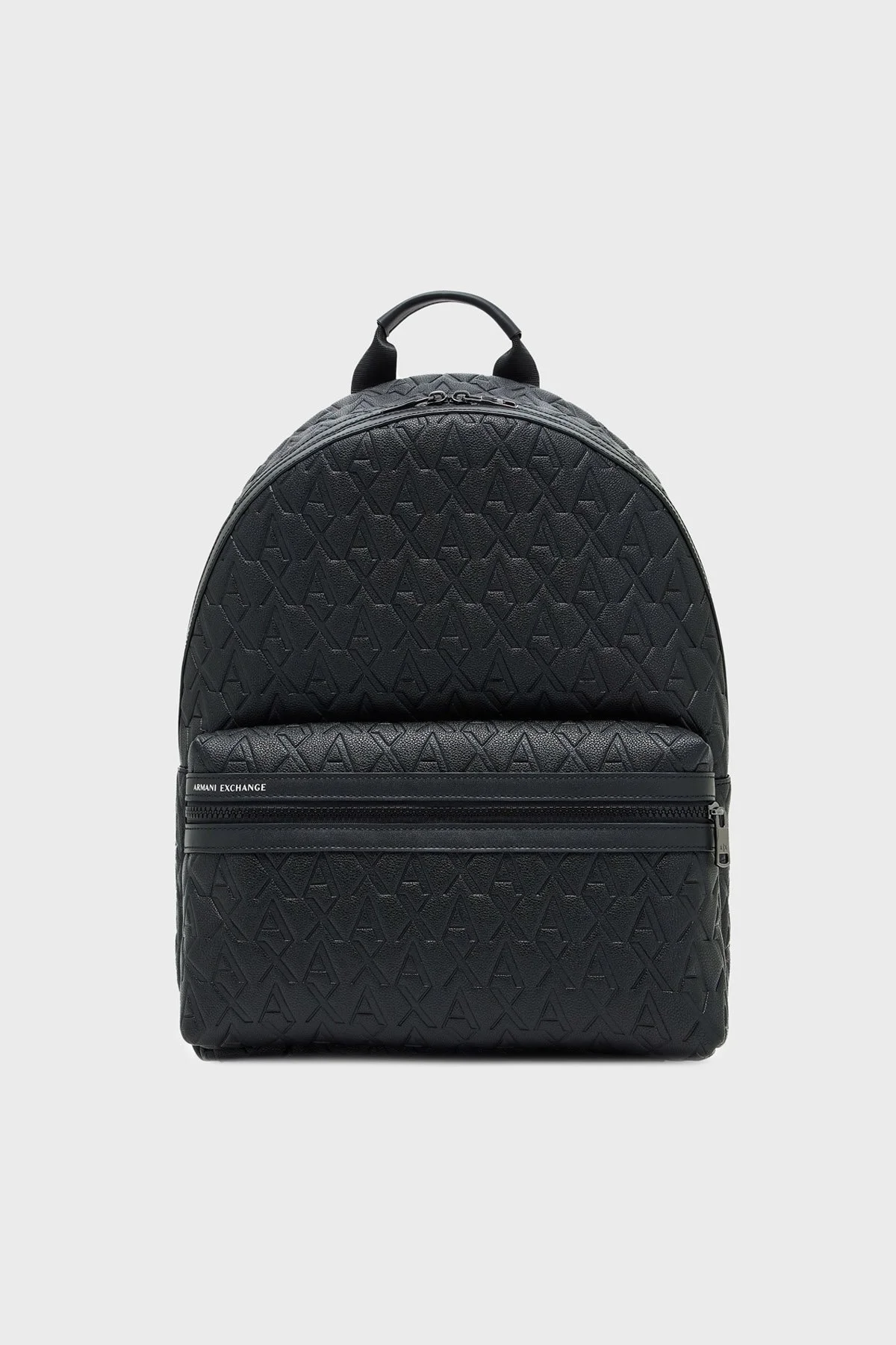 Armani Exchange Kabartmalı Logo Baskılı Ayarlanabilir Askılı Erkek Sırt Çantası XM000237 AF12133 UC001 SİYAH - 6