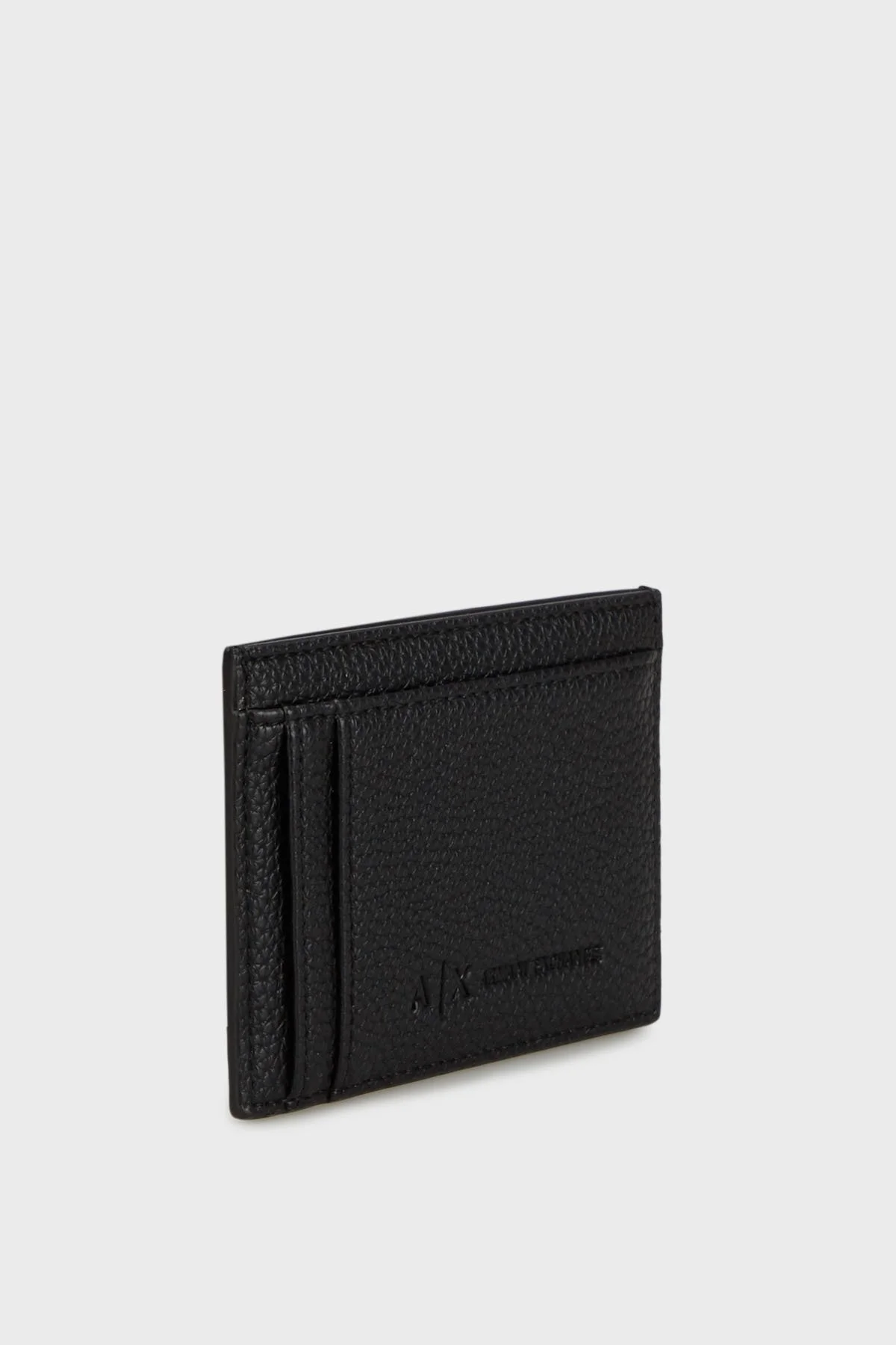 Armani Exchange Kabartmalı Logo Baskılı Erkek Kartlık XM000169 AF17211 UC001 SİYAH - 2