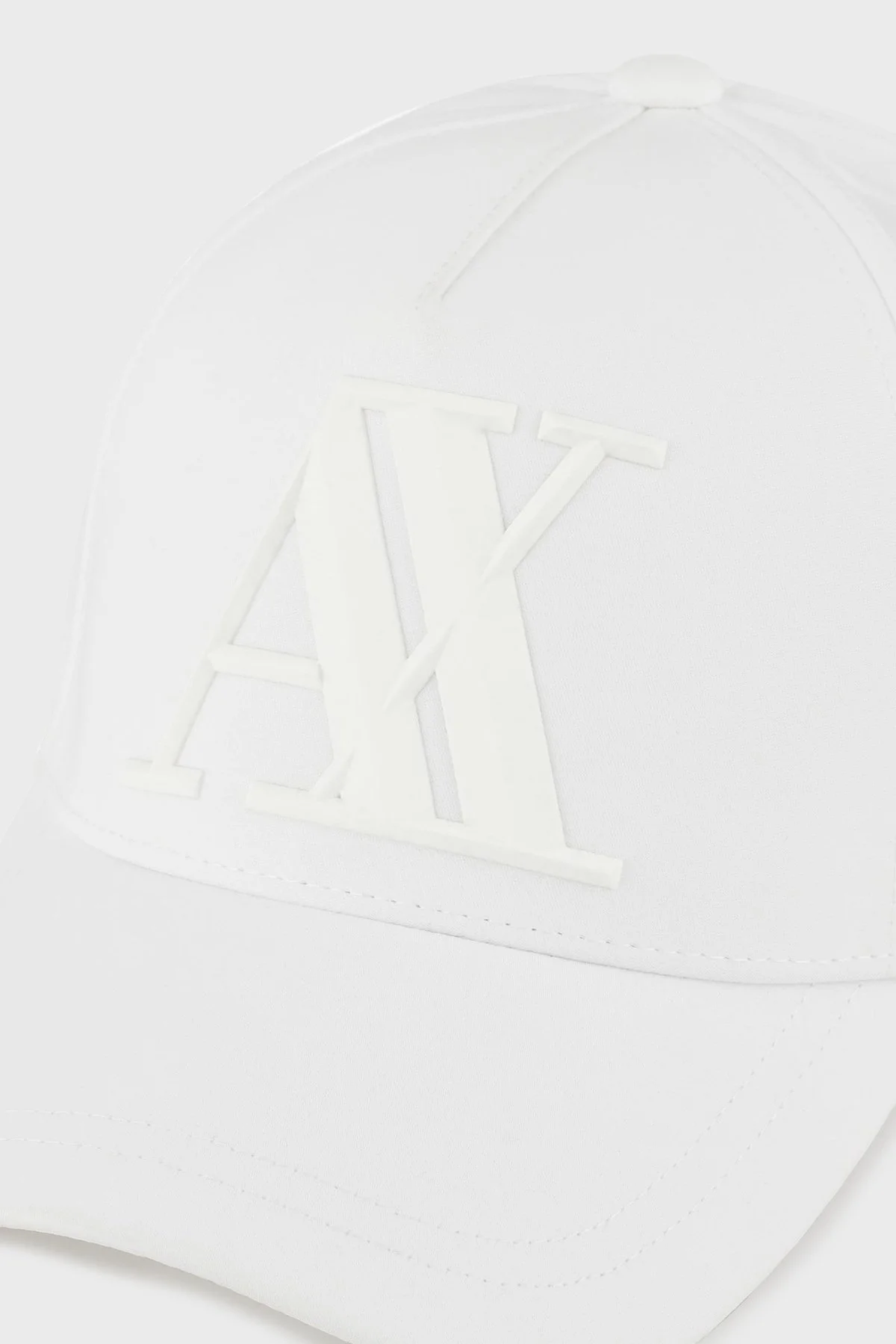 Armani Exchange Kabartmalı Logo Detaylı Erkek Şapka 954079 CC518 00010 BEYAZ - 3