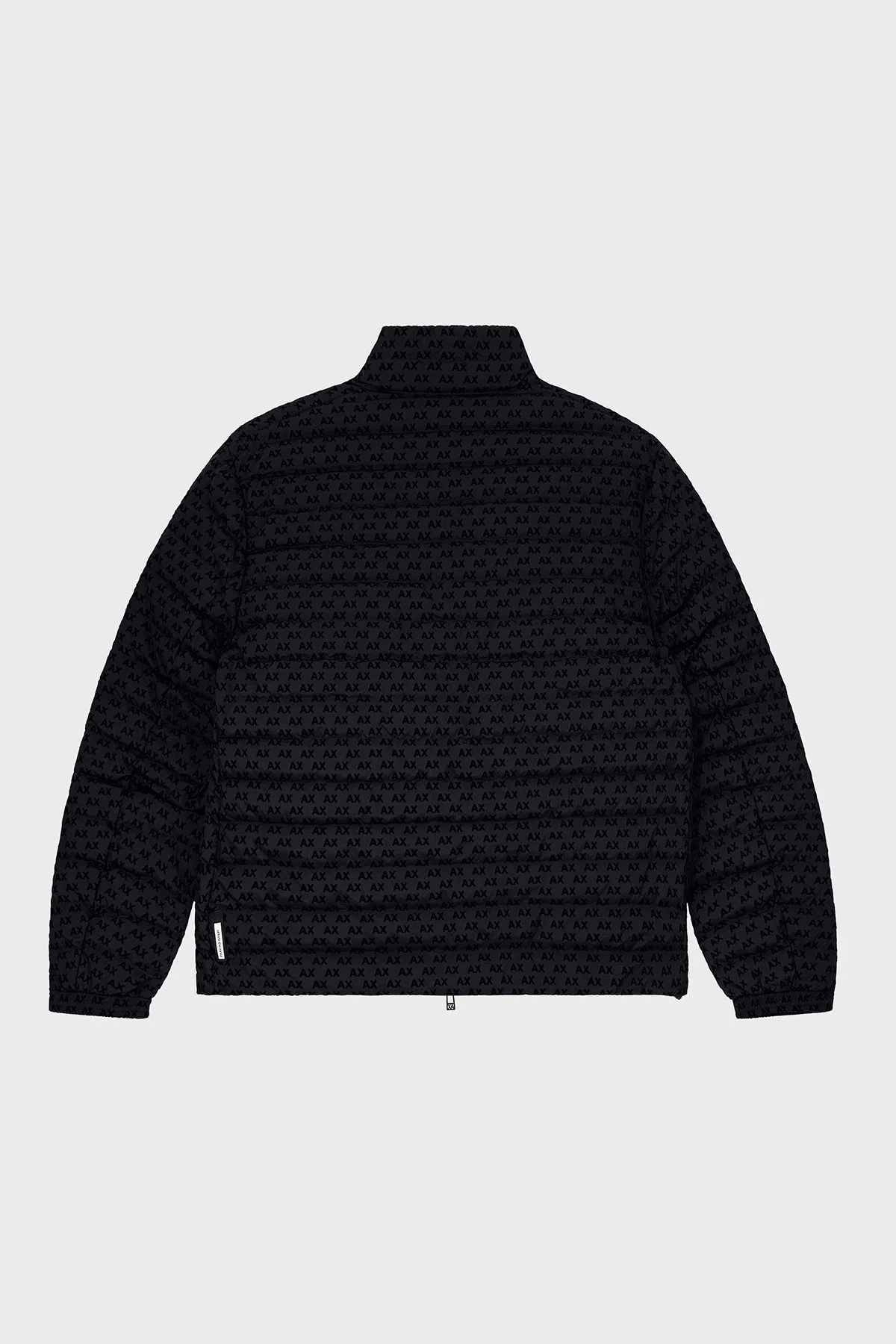 Armani Exchange Kadife Dokulu Dik Yaka Kuş Tüyü Dolgulu Erkek Mont XM003510 AF19870 UC001 Siyah - 6