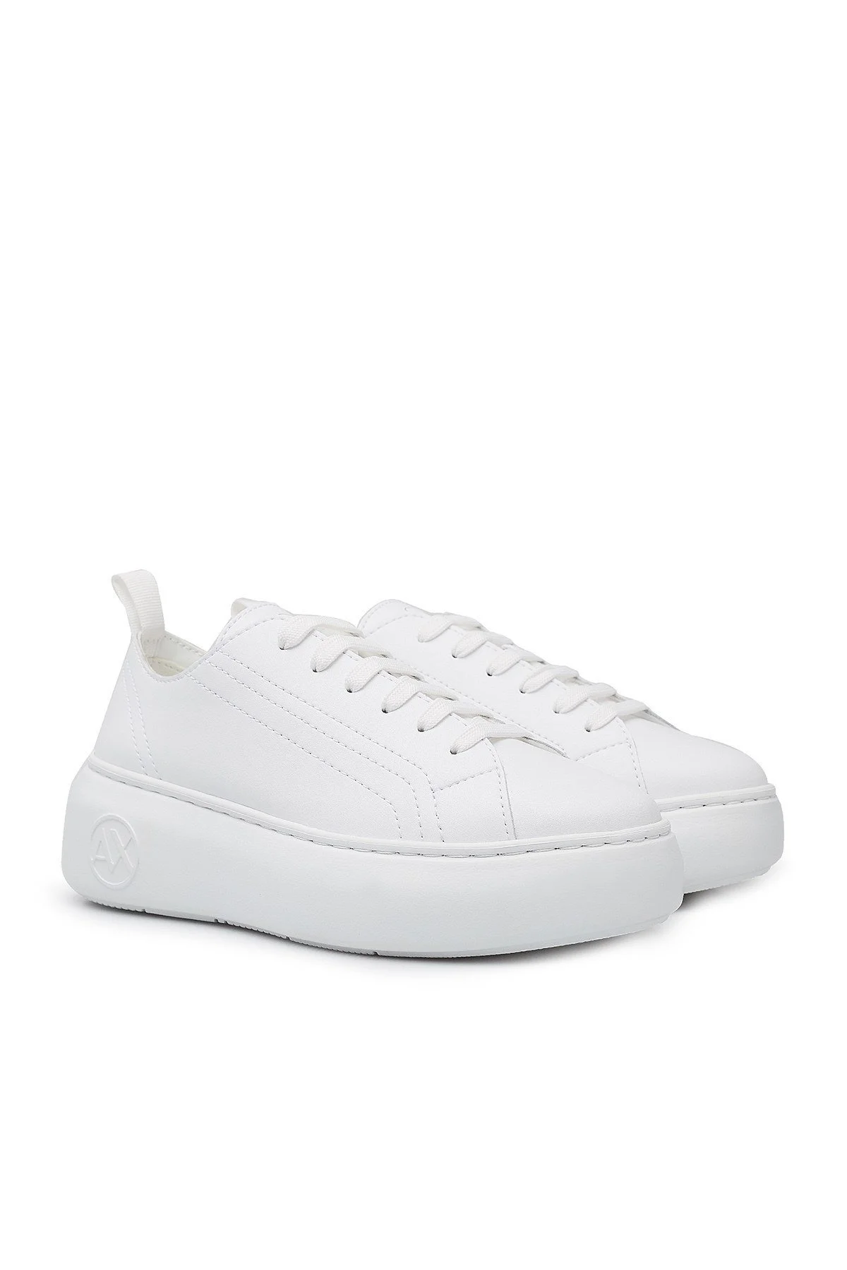 Armani Exchange Bayan Ayakkabı XDX043 XCC64 00152 BEYAZ - 3