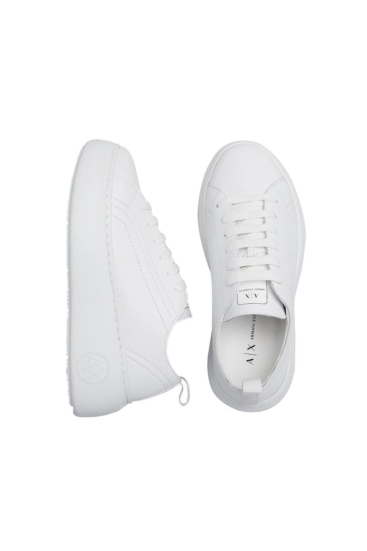 Armani Exchange Bayan Ayakkabı XDX043 XCC64 00152 BEYAZ - 5