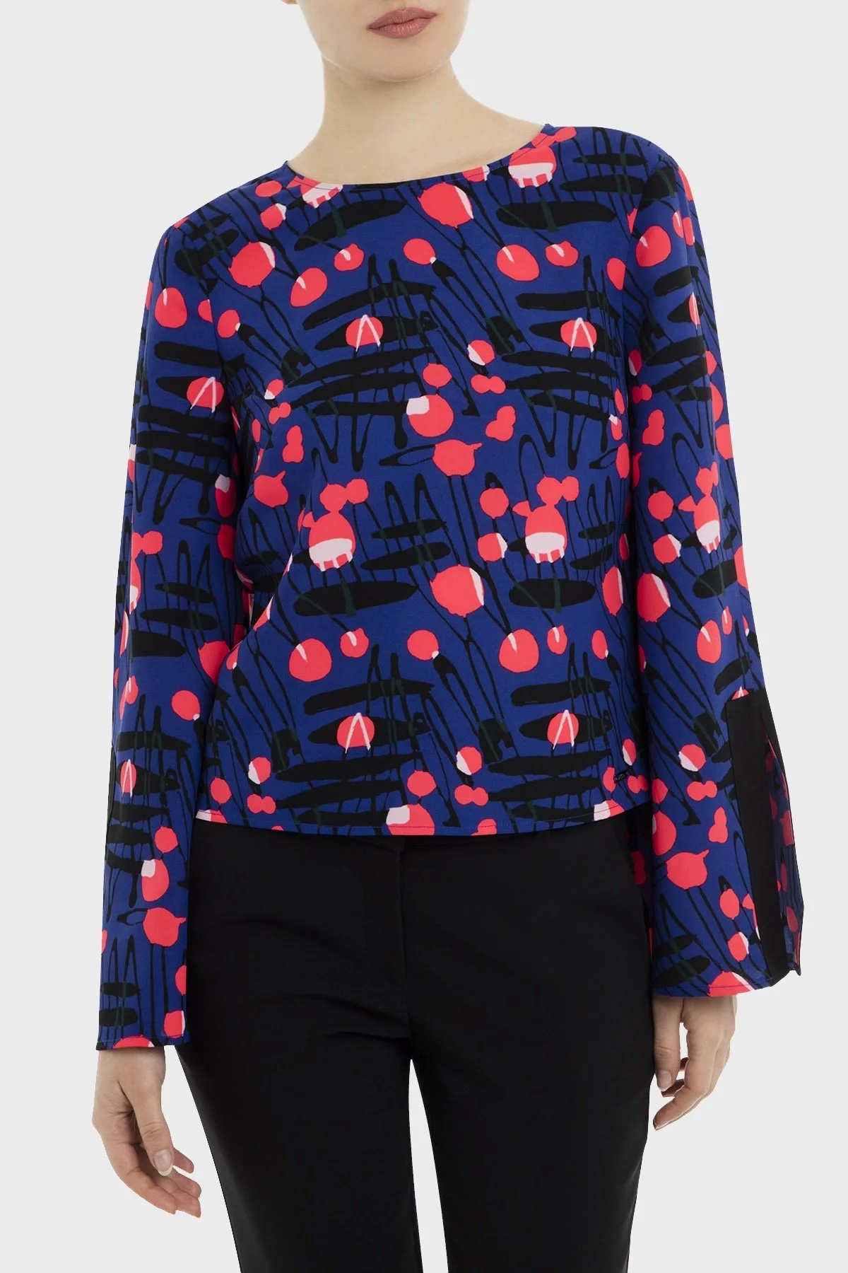 Armani Exchange Bayan Bluz 3GYH19 YN34Z 6562 SAKS - 1