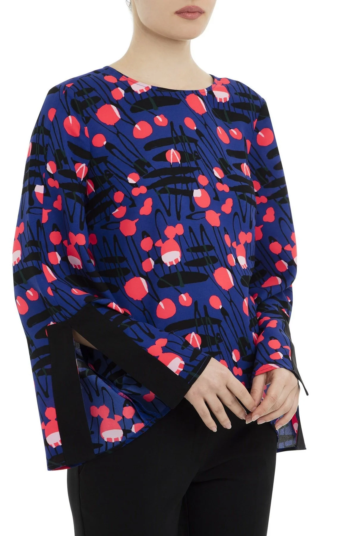 Armani Exchange Bayan Bluz 3GYH19 YN34Z 6562 SAKS - 3