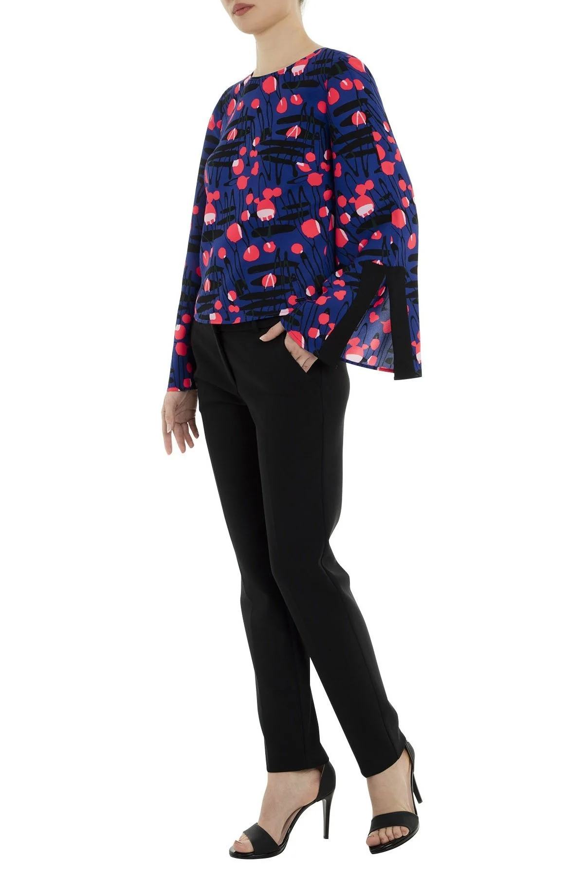 Armani Exchange Bayan Bluz 3GYH19 YN34Z 6562 SAKS - 6