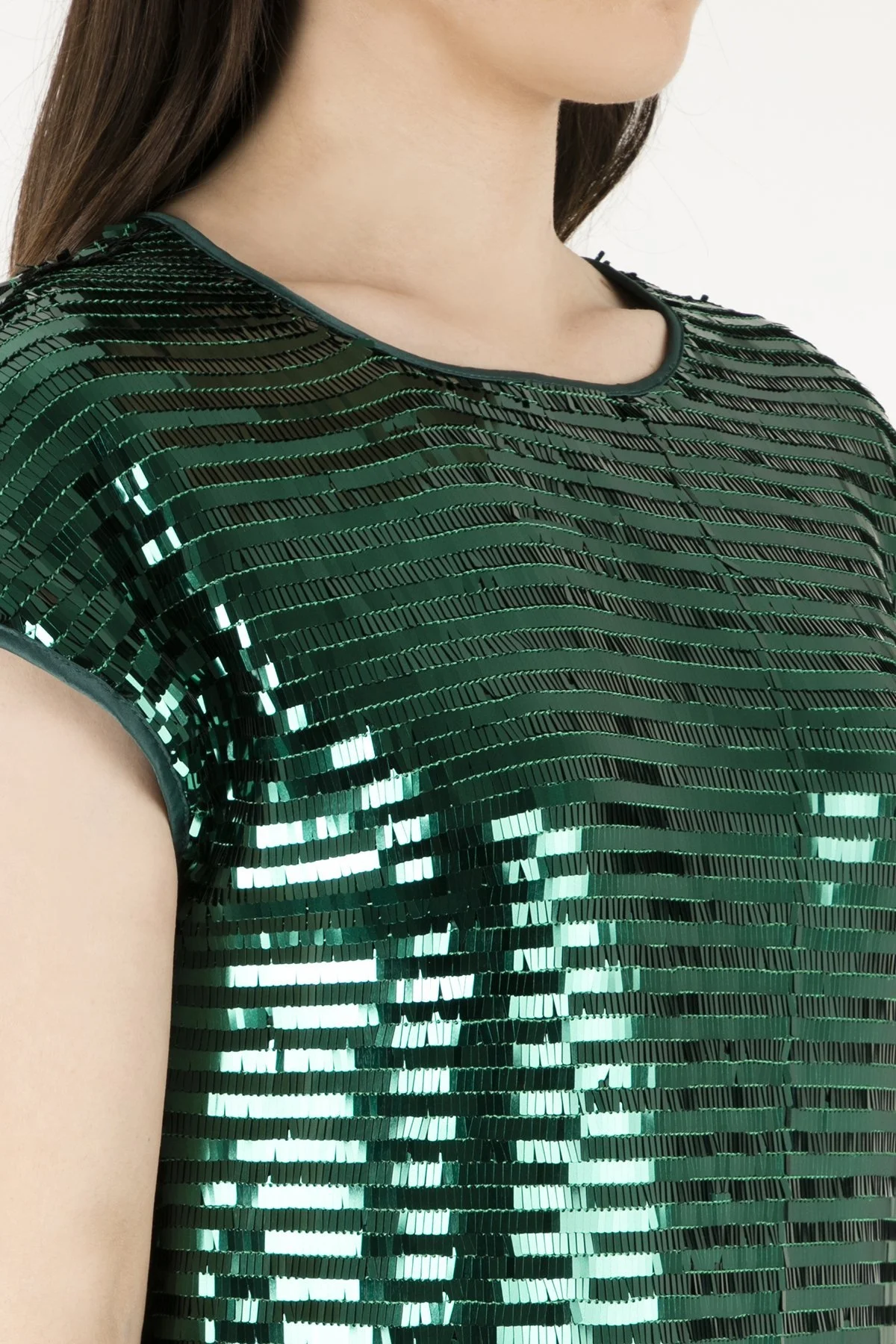 ARMANI EXCHANGE Bayan Bluz 6ZYH16 YNFNZ 1833 YEŞİL - 5