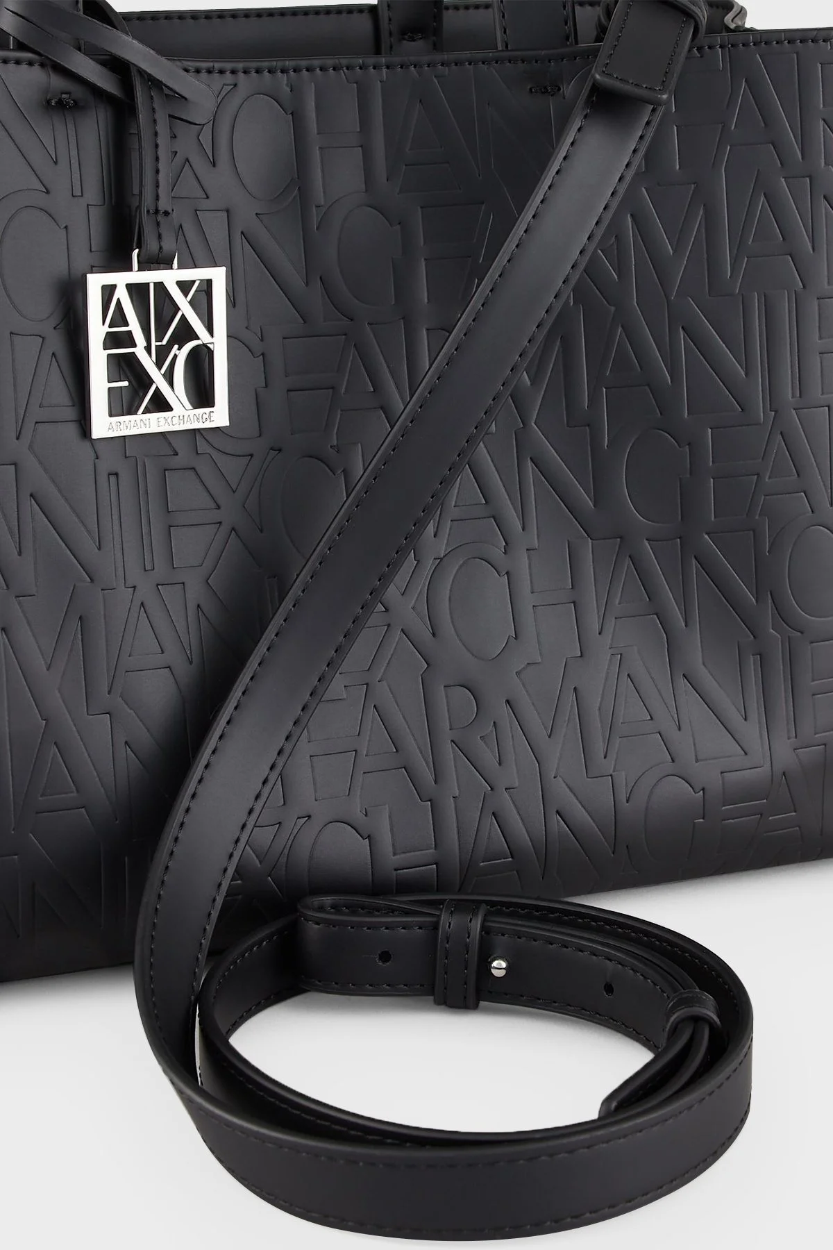 Armani Exchange Marka Logolu Omuz Bayan Çanta 942646 CC793 00020 SİYAH - 4
