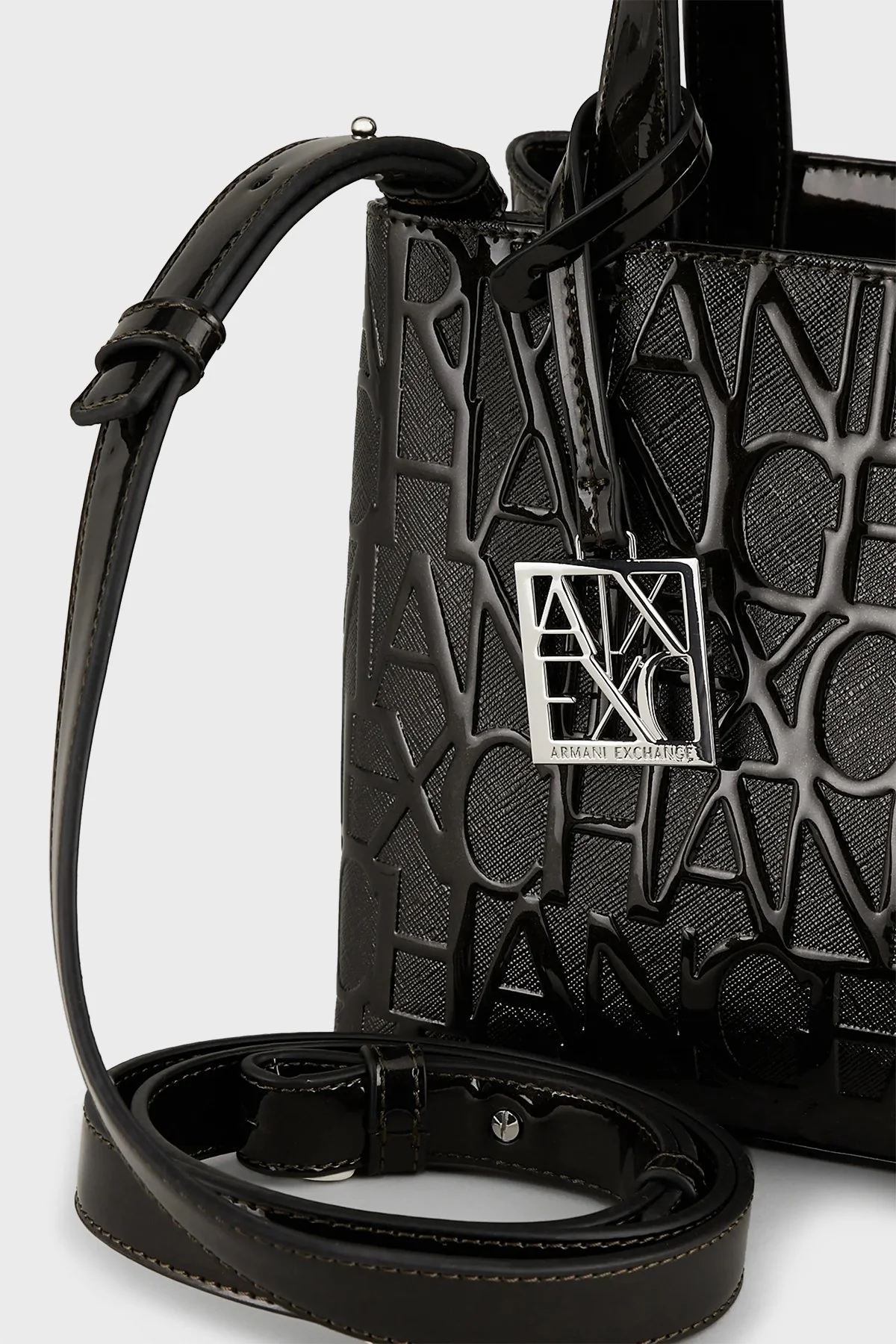 Armani Exchange Çıkarılabilir Uzatma Askılı Bayan Çanta 942647 CC794 00020 SİYAH - 5