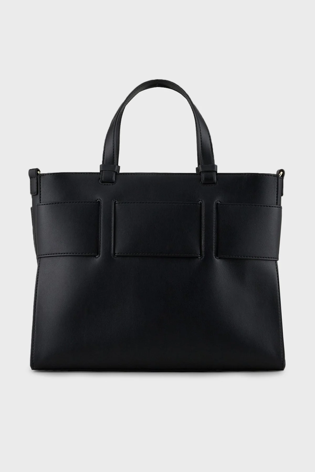 Armani Exchange Marka Logolu Çıkarılabilir Askılı Omuz Kadın Çanta 942689 0A874 00020 Siyah - 3