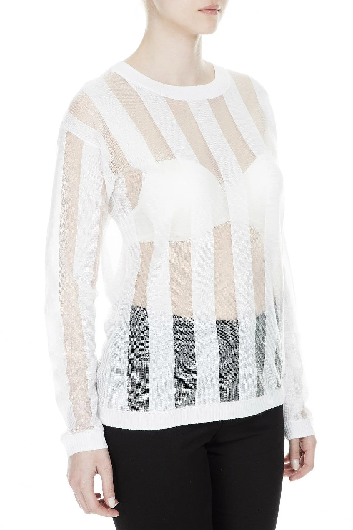 Armani Exchange Bayan Kazak 3GYM1N YMN1Z 1100 EKRU - 4