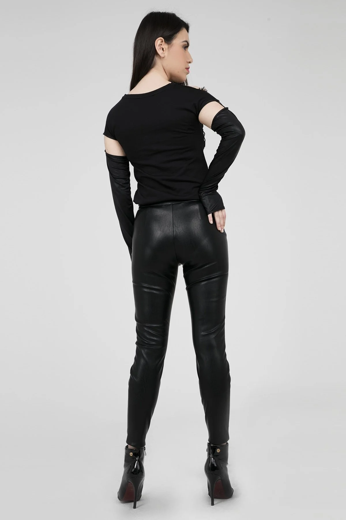 ARMANI EXCHANGE Bayan Pantolon 6ZYP52 YNABZ 1200 SİYAH - 5