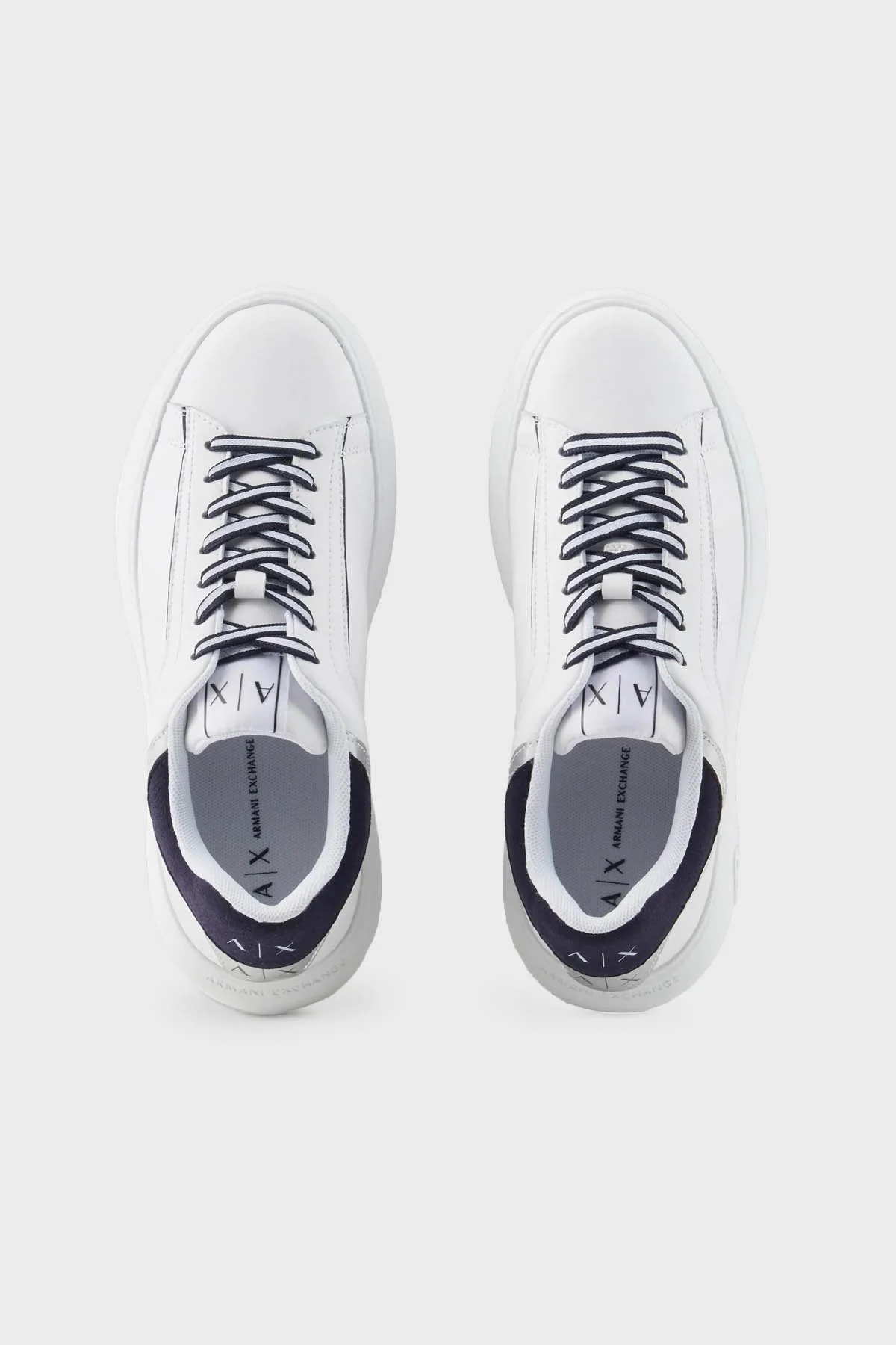 Armani Exchange Kalın Tabanlı Sneaker Bayan Ayakkabı XDX108 XV788 T288 BEYAZ - 3