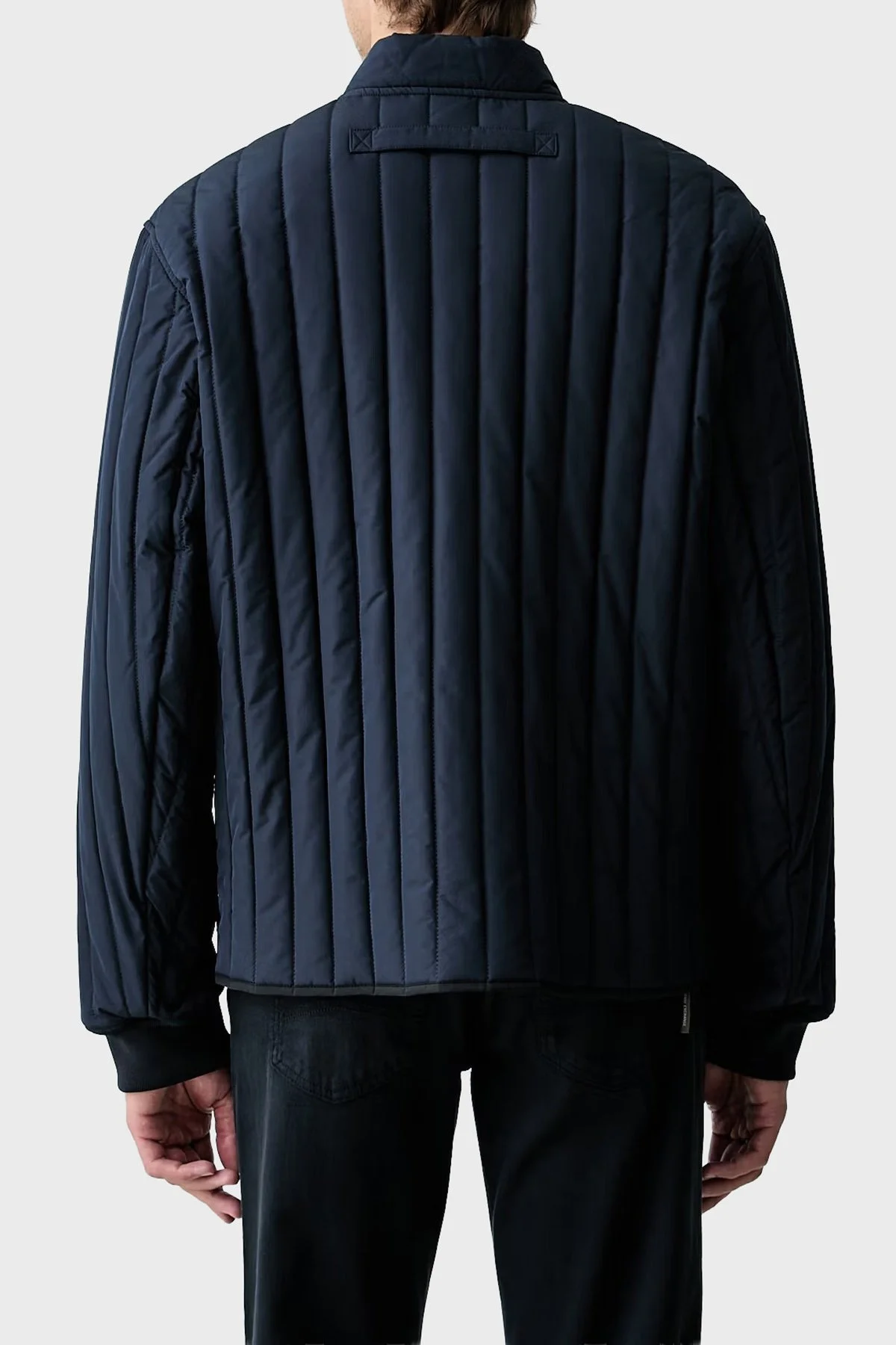 Armani Exchange Kapitoneli Regular Fit Kolej Yaka Erkek Ceket XM003345 AF27309 UB101 Lacivert - 3