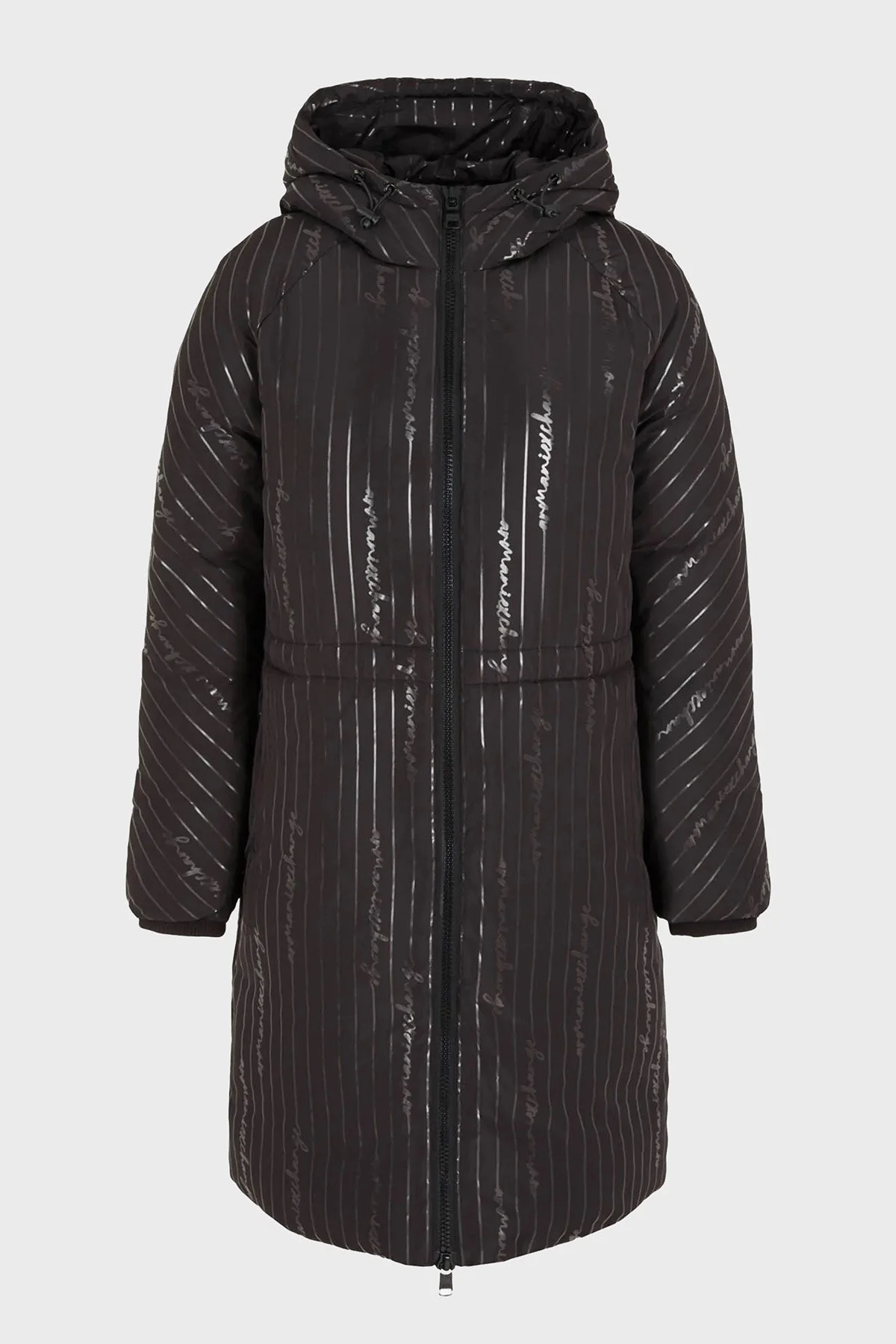 Armani Exchange Kapüşonlu Bel Lastikli Şişme Bayan Kaban 6RYK06 YN1MZ 02EL SİYAH - 5