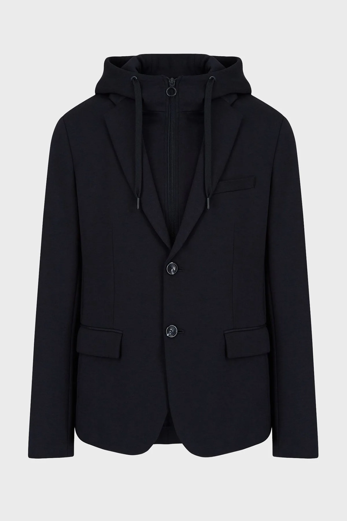 Armani Exchange Kapüşonlu İç Katmanlı Erkek Ceket 6KZGLA ZJY1Z 1583 LACİVERT - 6