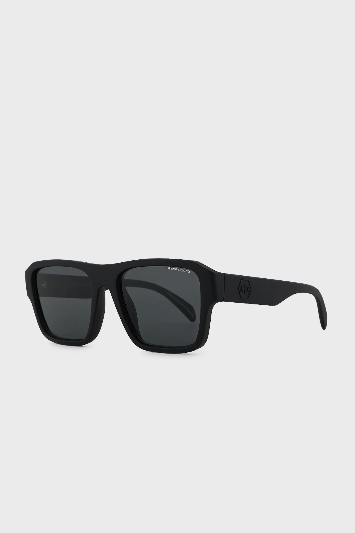 Armani Exchange Kare Güneş Erkek Gözlük 0AX4154SU 80782J 56 Mat Siyah-Yeşil - 1