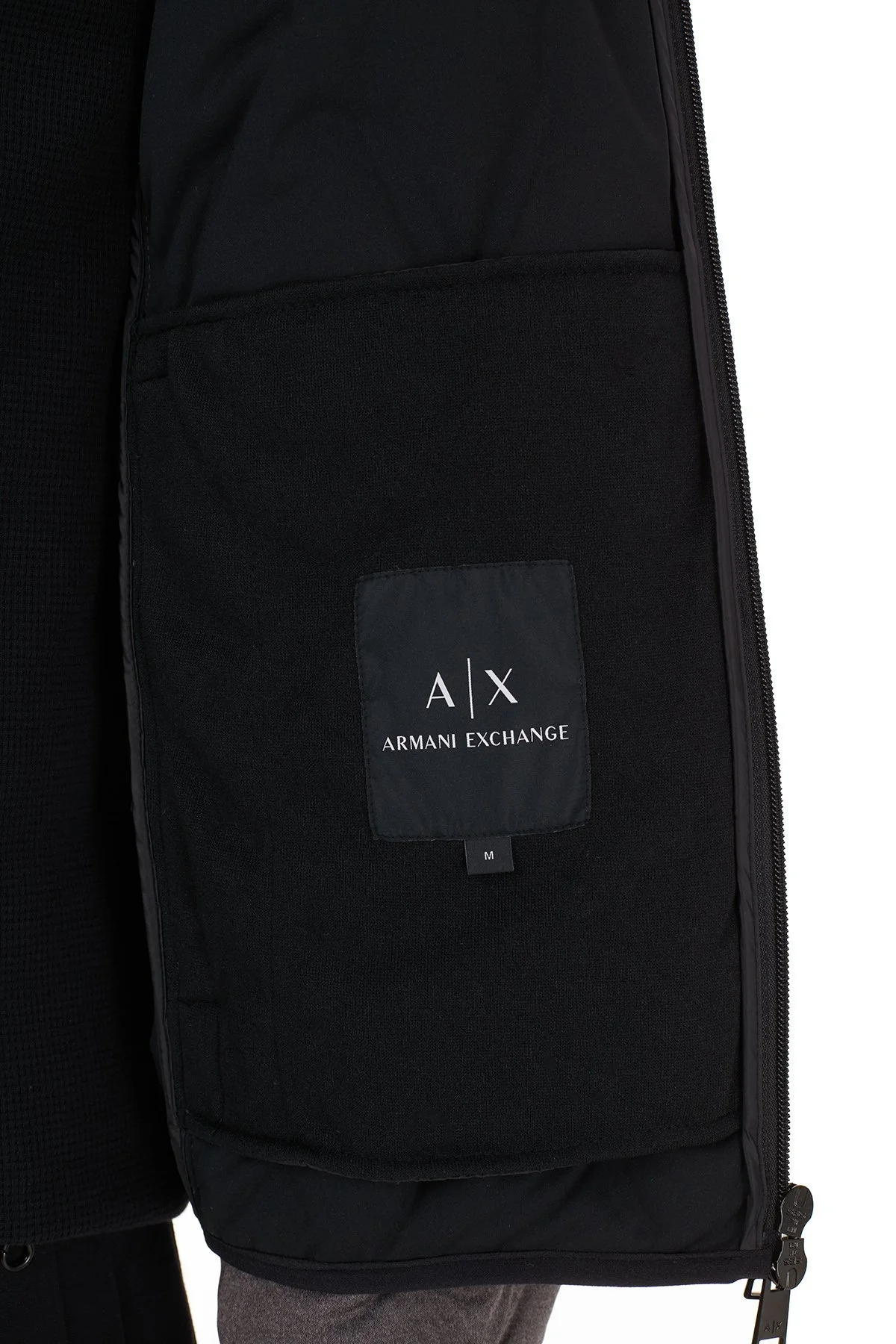 Armani Exchange Kaz Tüyü Dolgulu Kapüşonlu Erkek Mont 6HZB02 ZNHVZ 5942 GRİ - 7