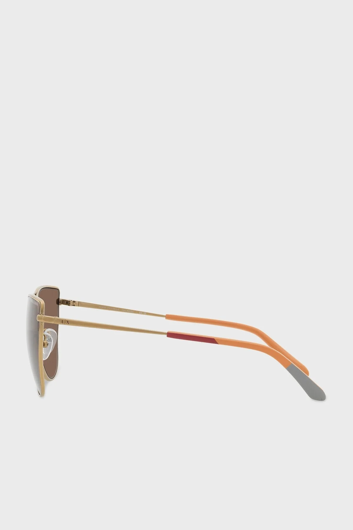 Armani Exchange Kedi Güneş Bayan Gözlük 0AX2045S 611073 56 Işıltılı Altın-Koyu Kahve - 2