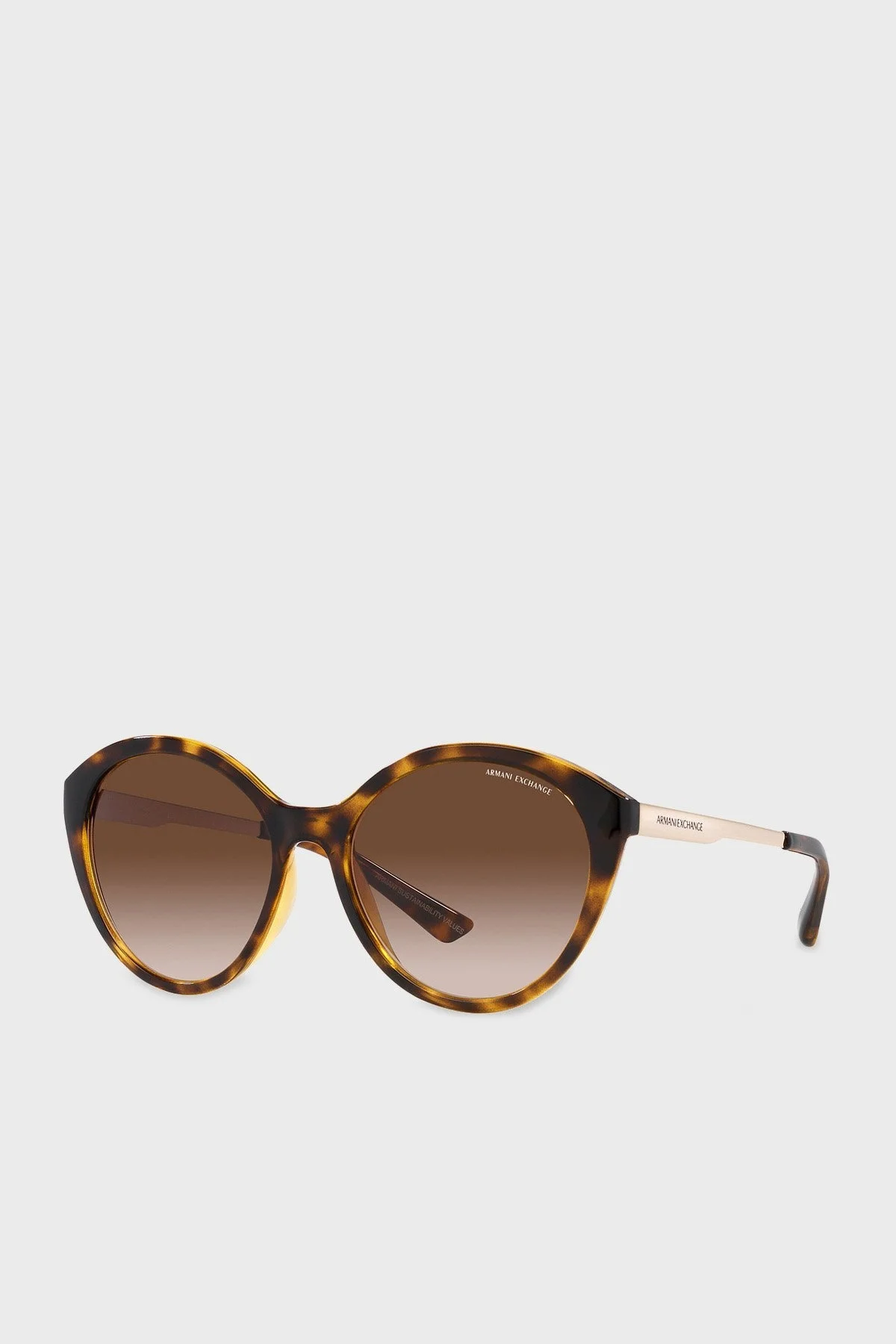 Armani Exchange Kedi Güneş Bayan Gözlük 0AX4134S 821313 55 Havana Kahve - 1