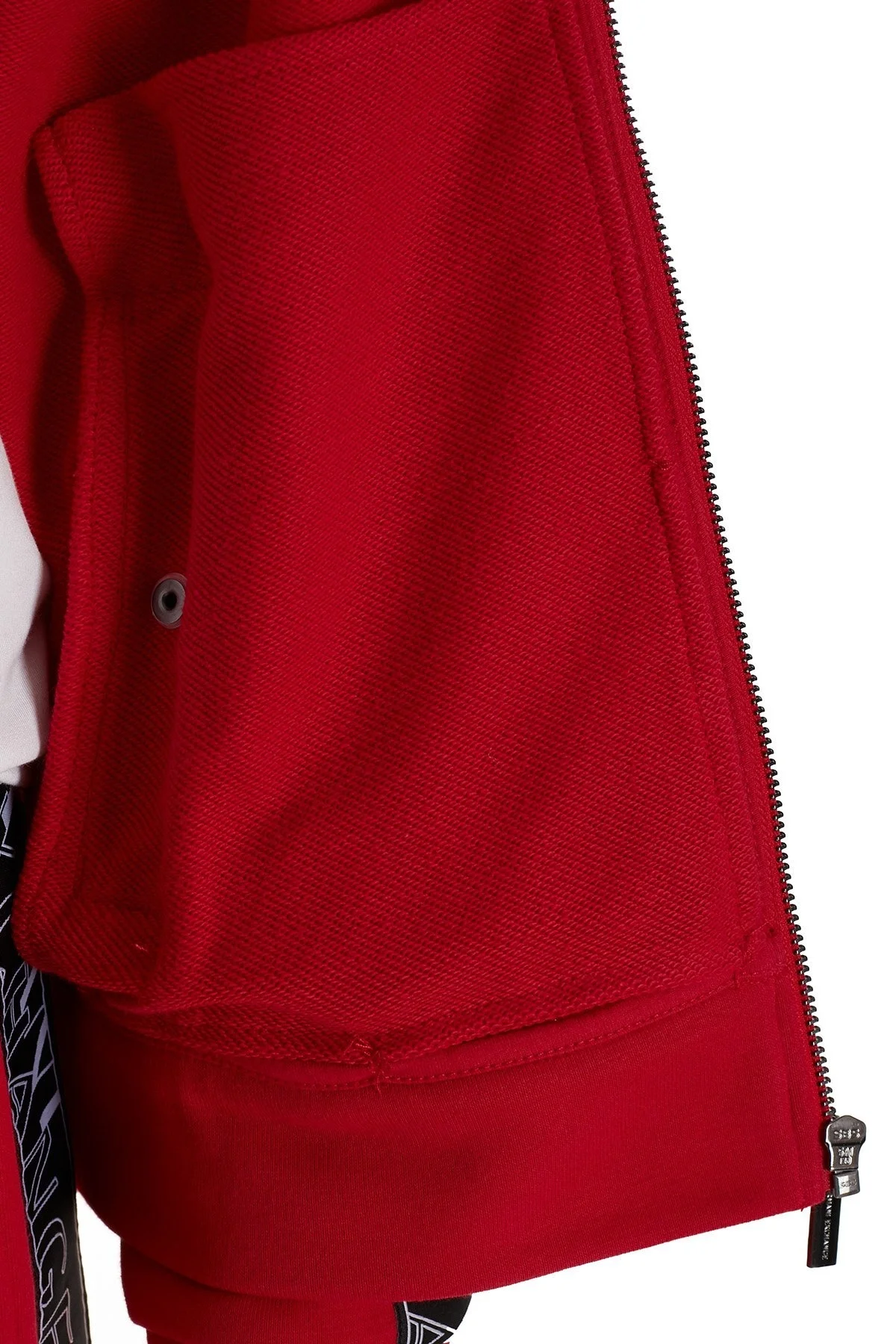 Armani Exchange Kontrast Logo Detaylı Dik Yaka Bayan Sweat 6HYM84 YJ2RZ 1469 KIRMIZI - 7