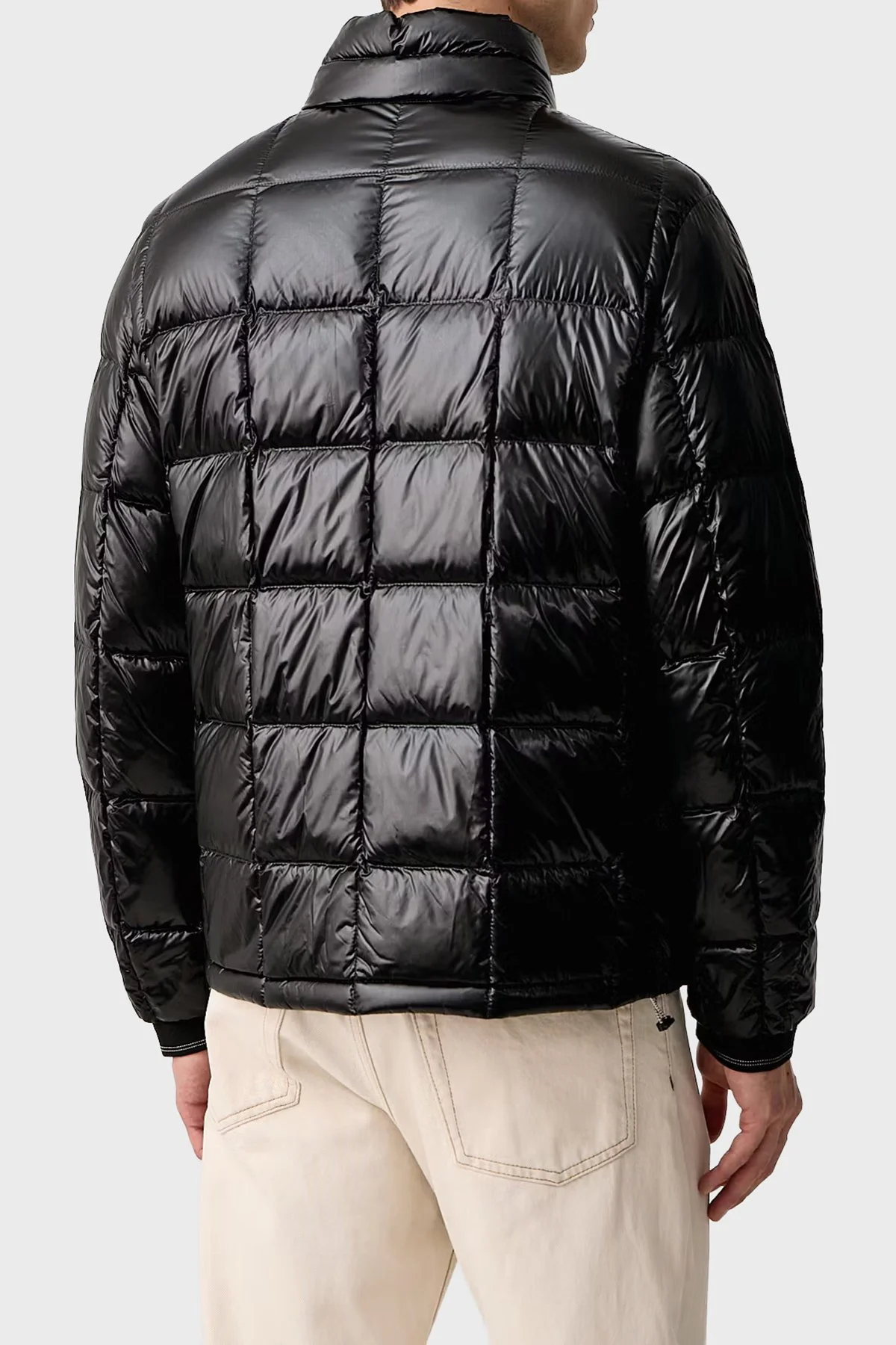 Armani Exchange Kuş Tüyü Dolgulu Regular Fit Dik Yaka Erkek Mont XM003474 AF23755 UC001 Siyah - 3