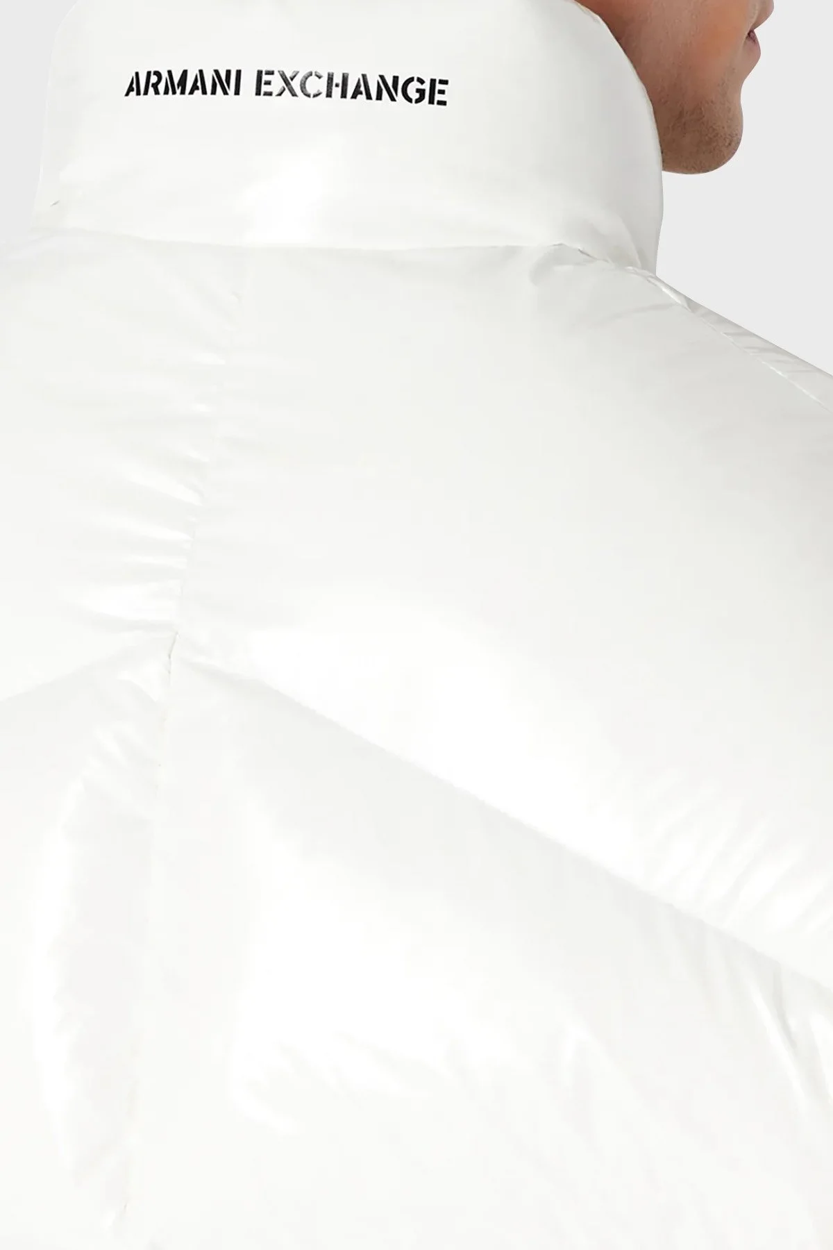 Armani Exchange Kuş Tüyü Dolgulu Regular Fit Şişme Erkek Mont 6RZBL3 ZN2RZ 1116 BEYAZ - 2