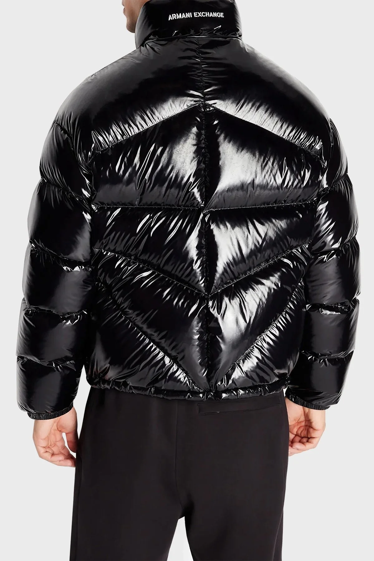 Armani Exchange Kuş Tüyü Dolgulu Regular Fit Şişme Erkek Mont 6RZBL3 ZN2RZ 1200 SİYAH - 2