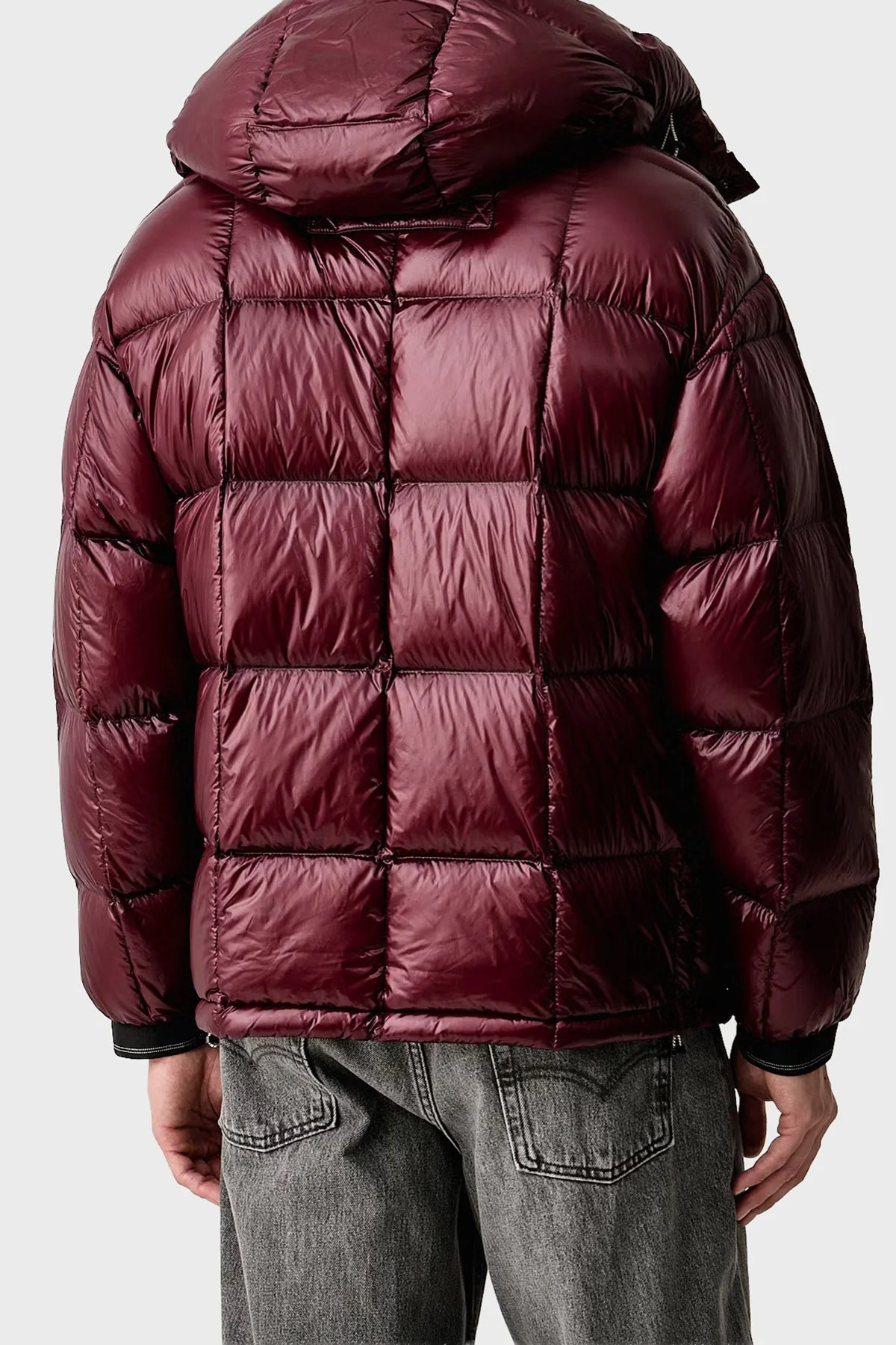 Armani Exchange Kuş Tüyü Dolgulu Su Geçirmez Şişme Erkek Mont XM003344 AF23755 U6004 Bordo - 3