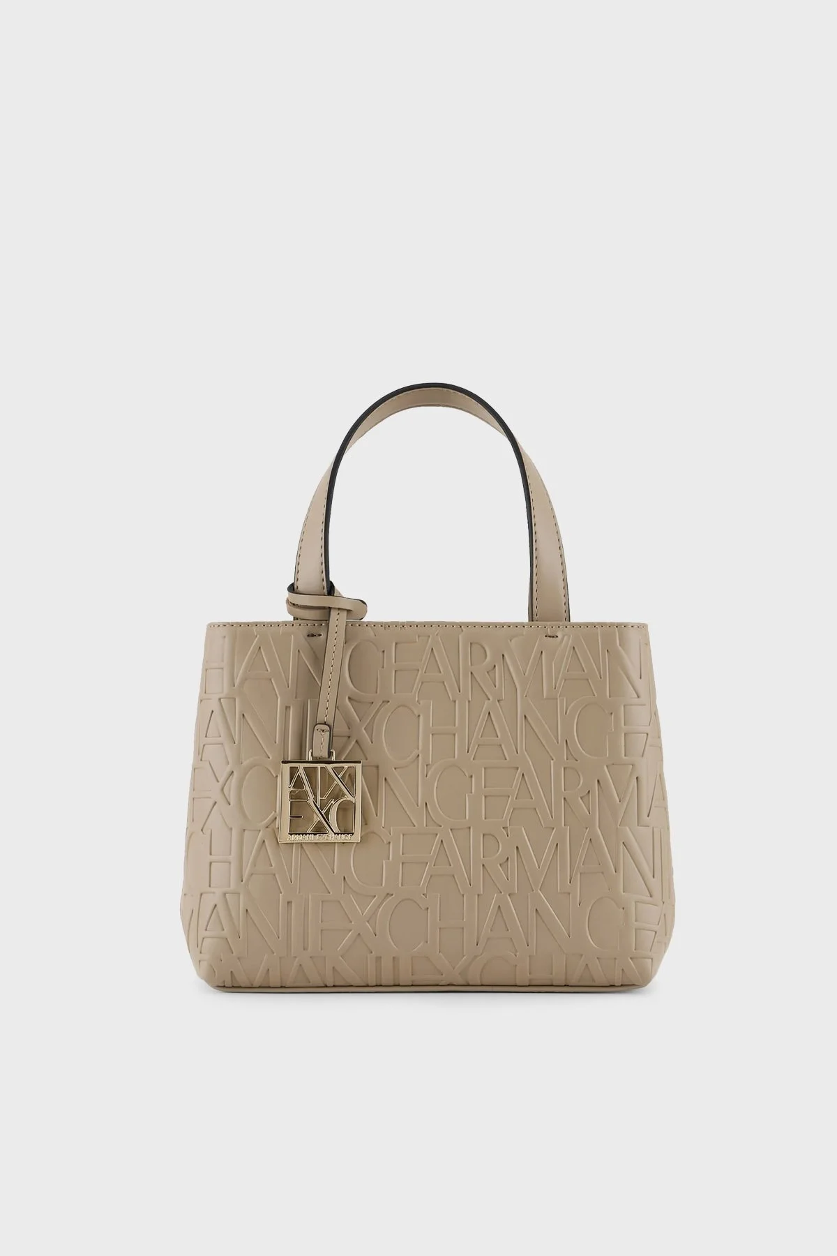 Armani Exchange Logo Baskılı Ayarlanabilir Bayan Çanta 942647 CC793 09752 TOPRAK - 1
