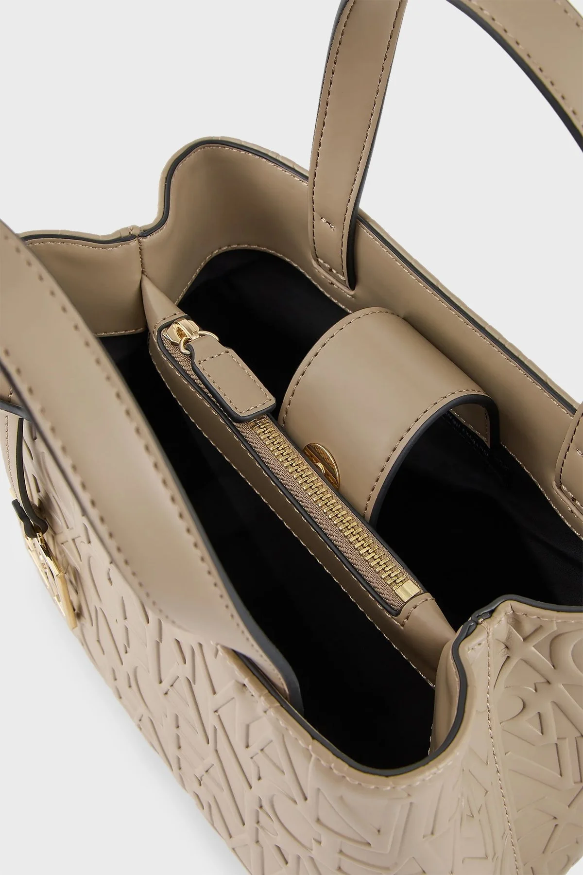 Armani Exchange Logo Baskılı Ayarlanabilir Bayan Çanta 942647 CC793 09752 TOPRAK - 4