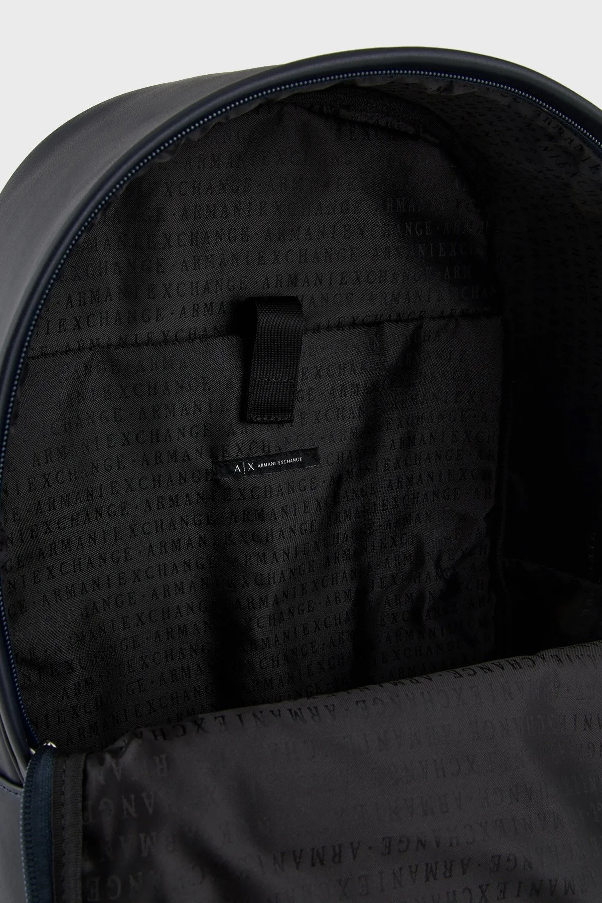 Armani Exchange Logo Baskılı Çift Kulplu Erkek Sırt Çantası 952578 3F874 05139 LACİVERT - 4